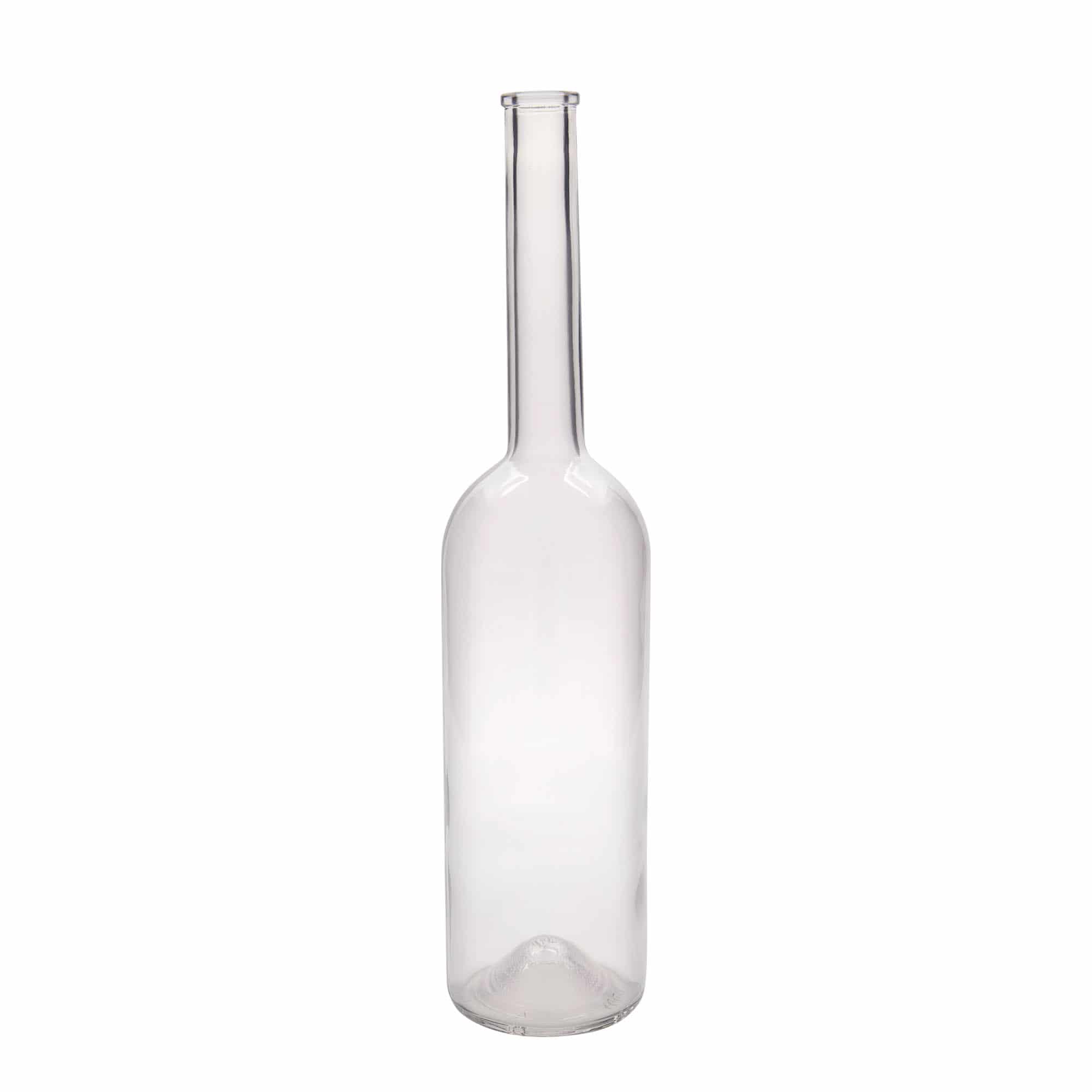 Botella de vidrio 'Opera' de 1000 ml, boca: corcho Botella de vidrio 'Opera' de 1000 ml, boca: corcho