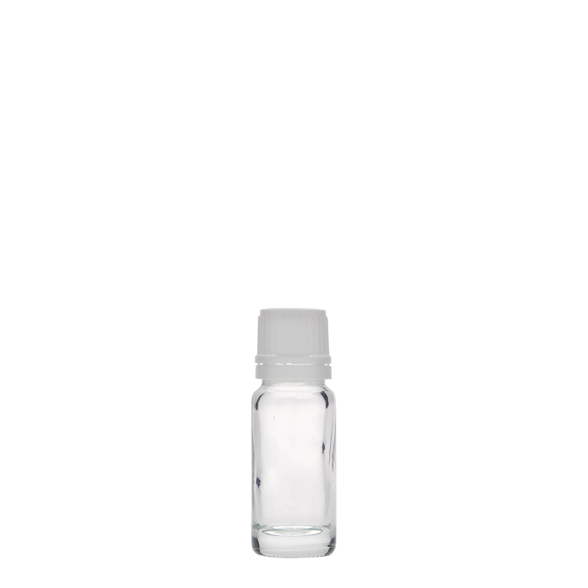 10 ml frasco medicinal, vidrio, boca: DIN 18