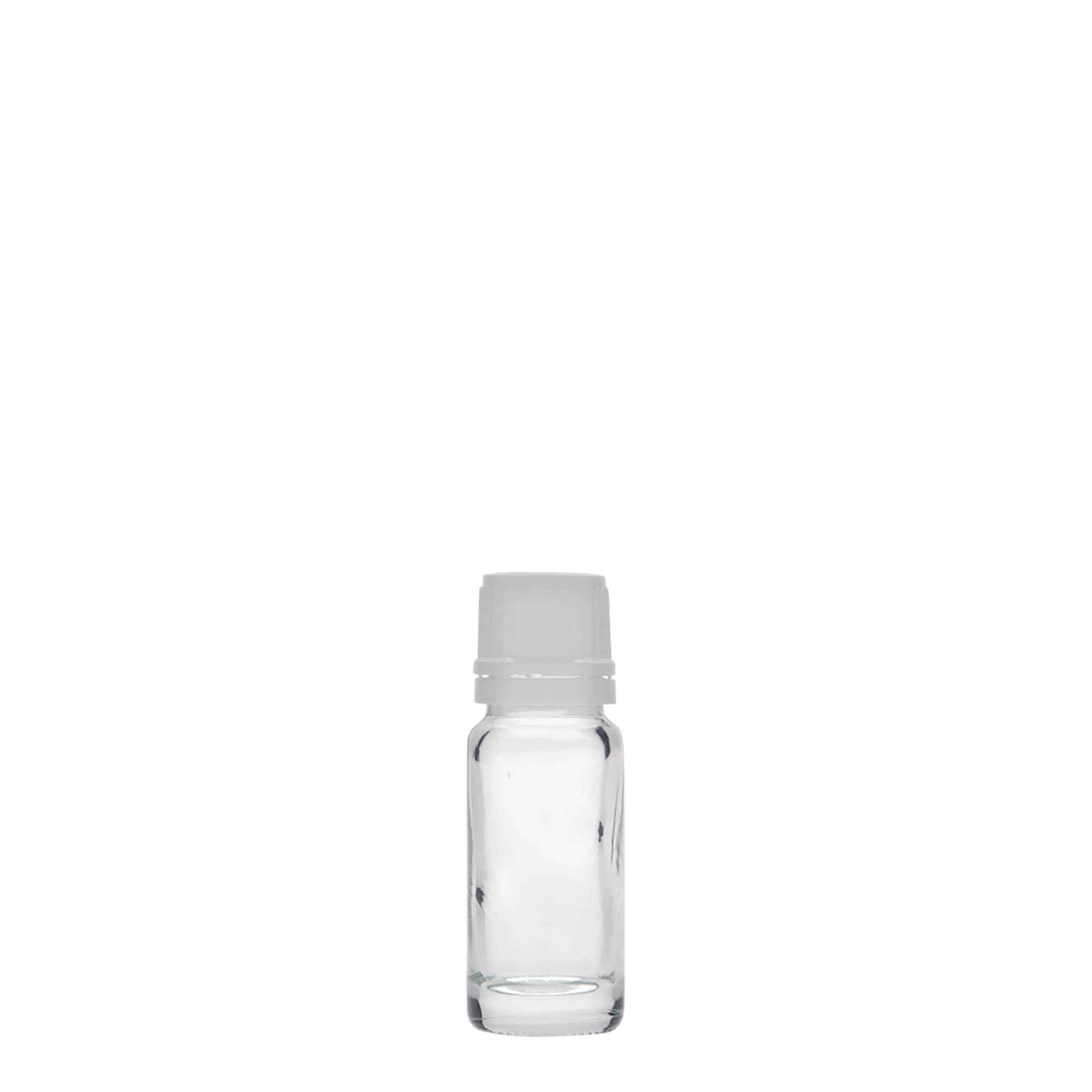 10 ml frasco medicinal, vidrio, boca: DIN 18