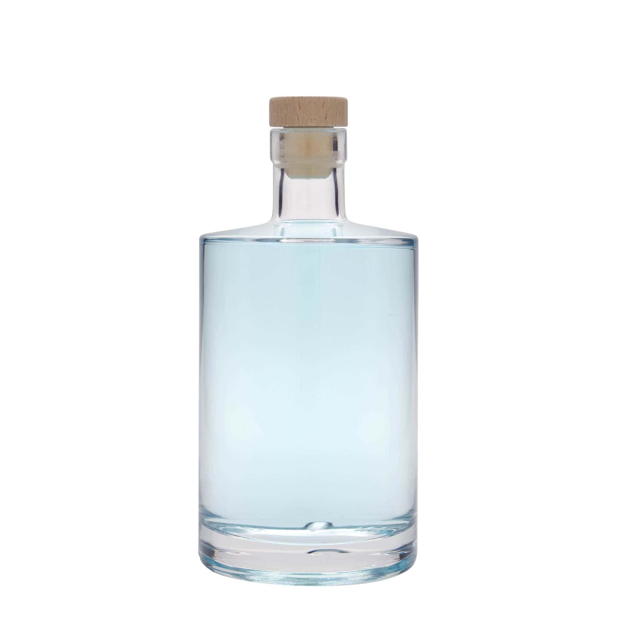 Botella de vidrio de 700 ml 'Aventura', boca: corcho