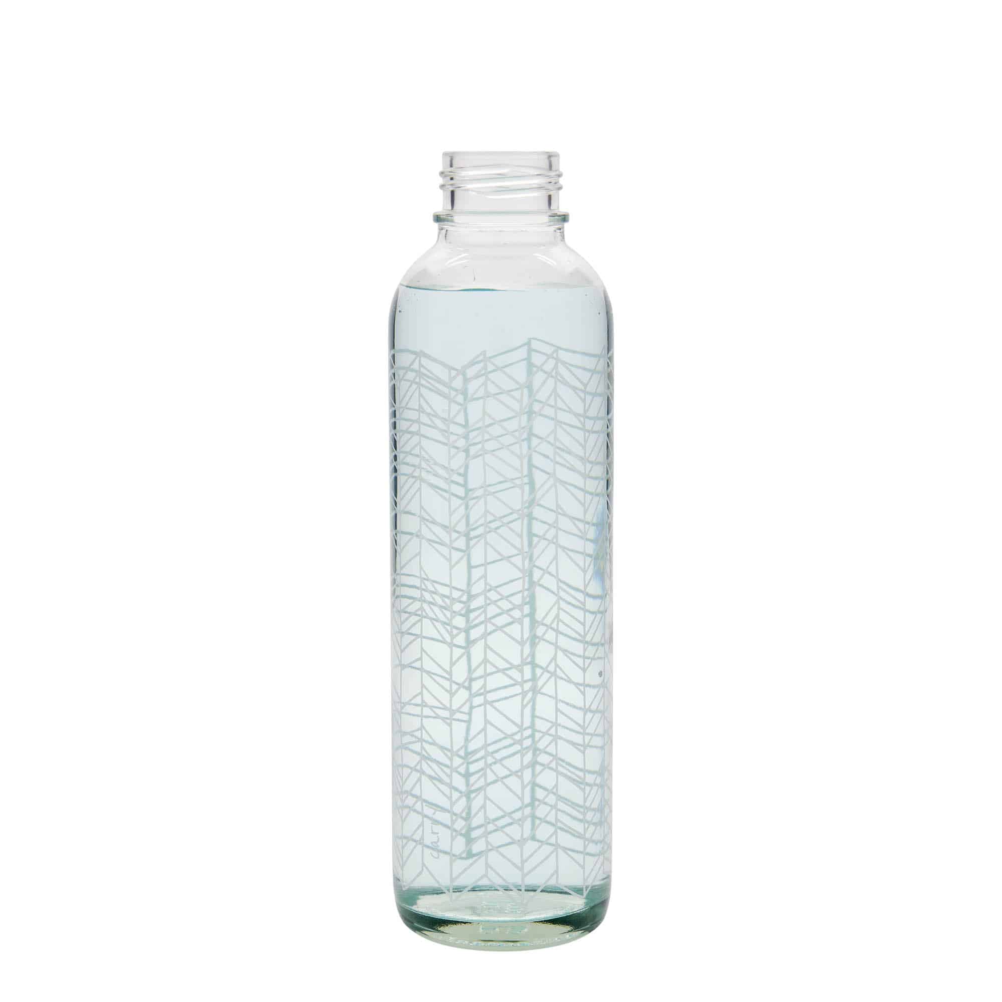 Botella de agua 'CARRY Bottle' de 700 ml, motivo: Structure of Life, boca: tapón de rosca