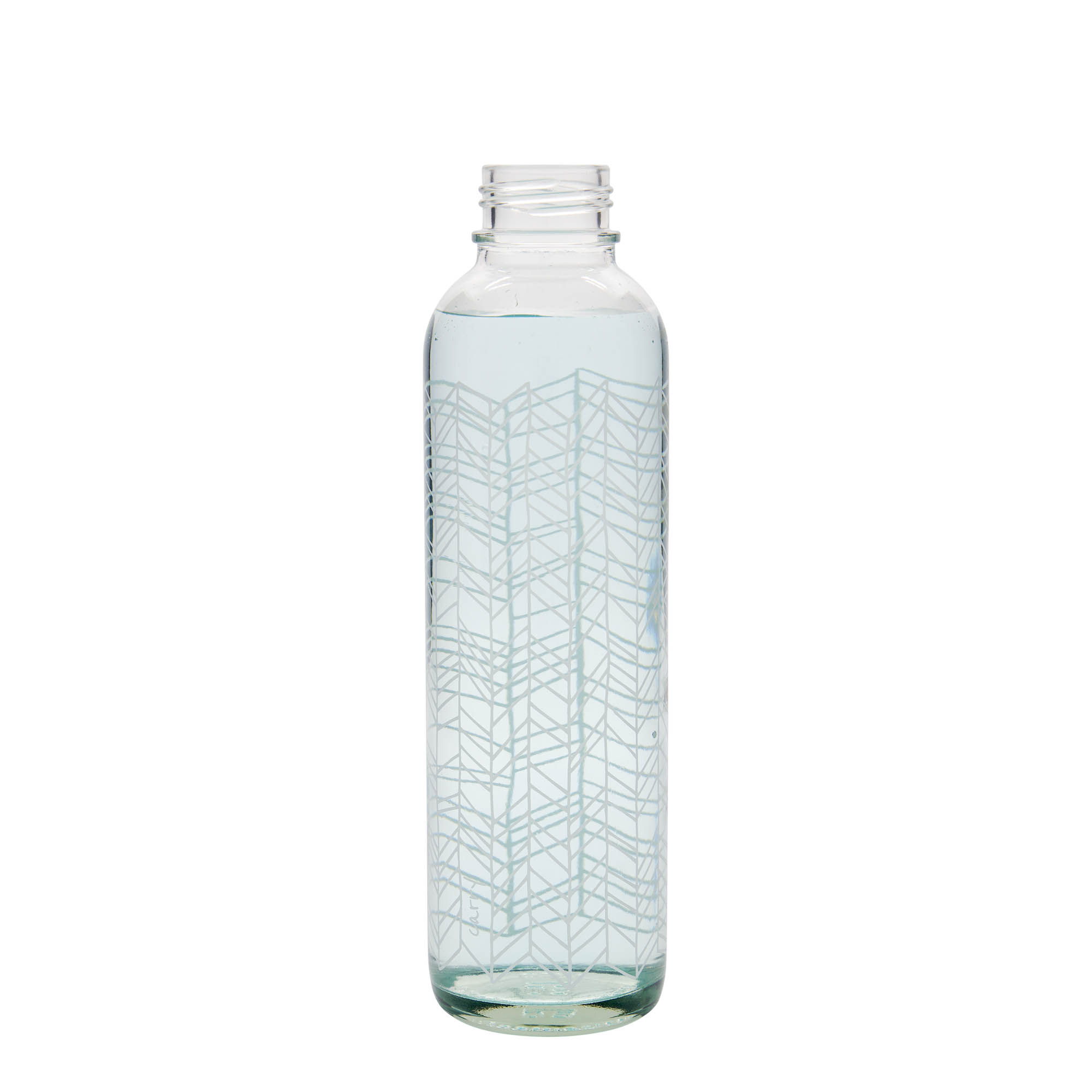 Botella para beber de 700 ml CARRY Bottle 'Structure of Life', boca: cierre de rosca