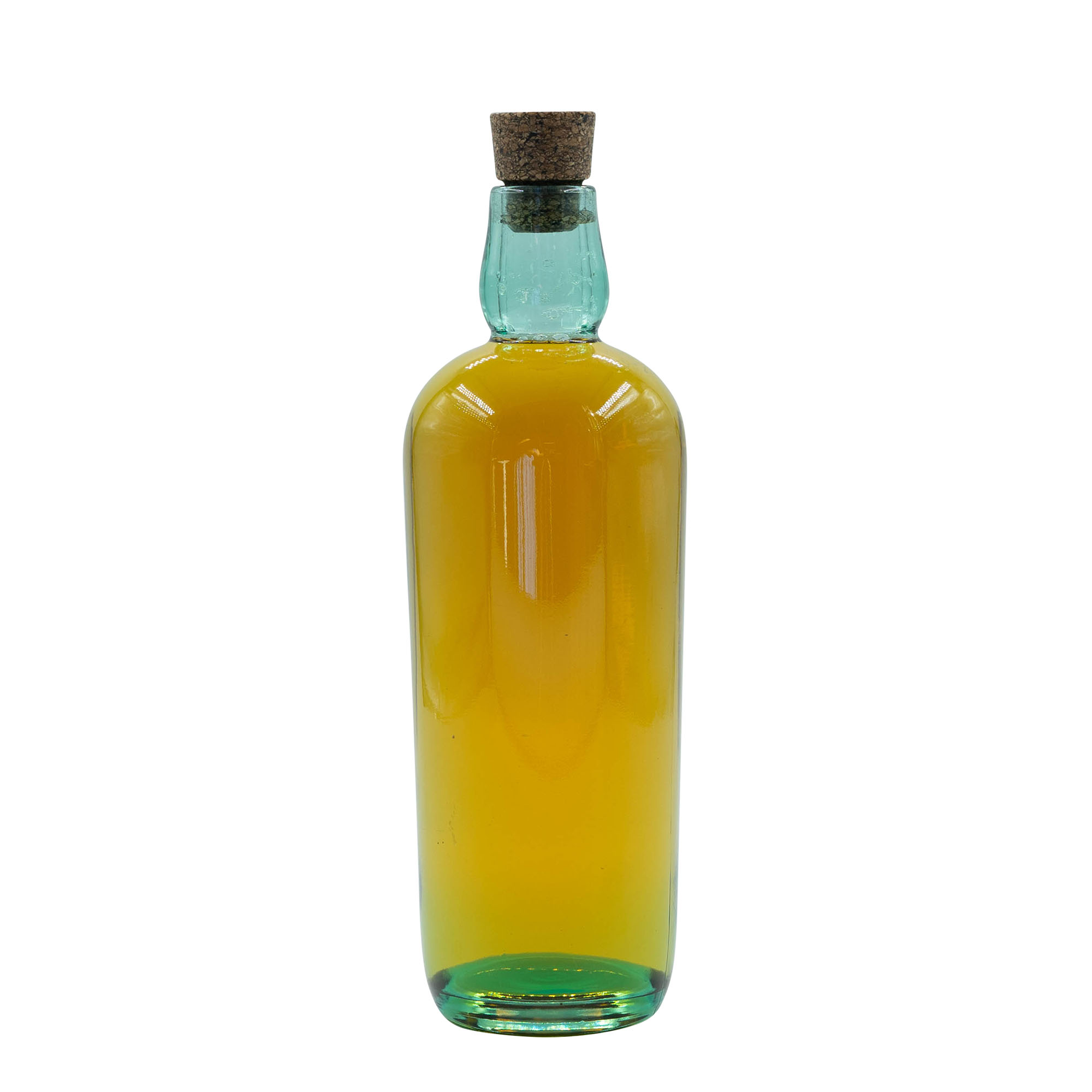 Botella de vidrio de 700 ml 'Melee', boca: corcho