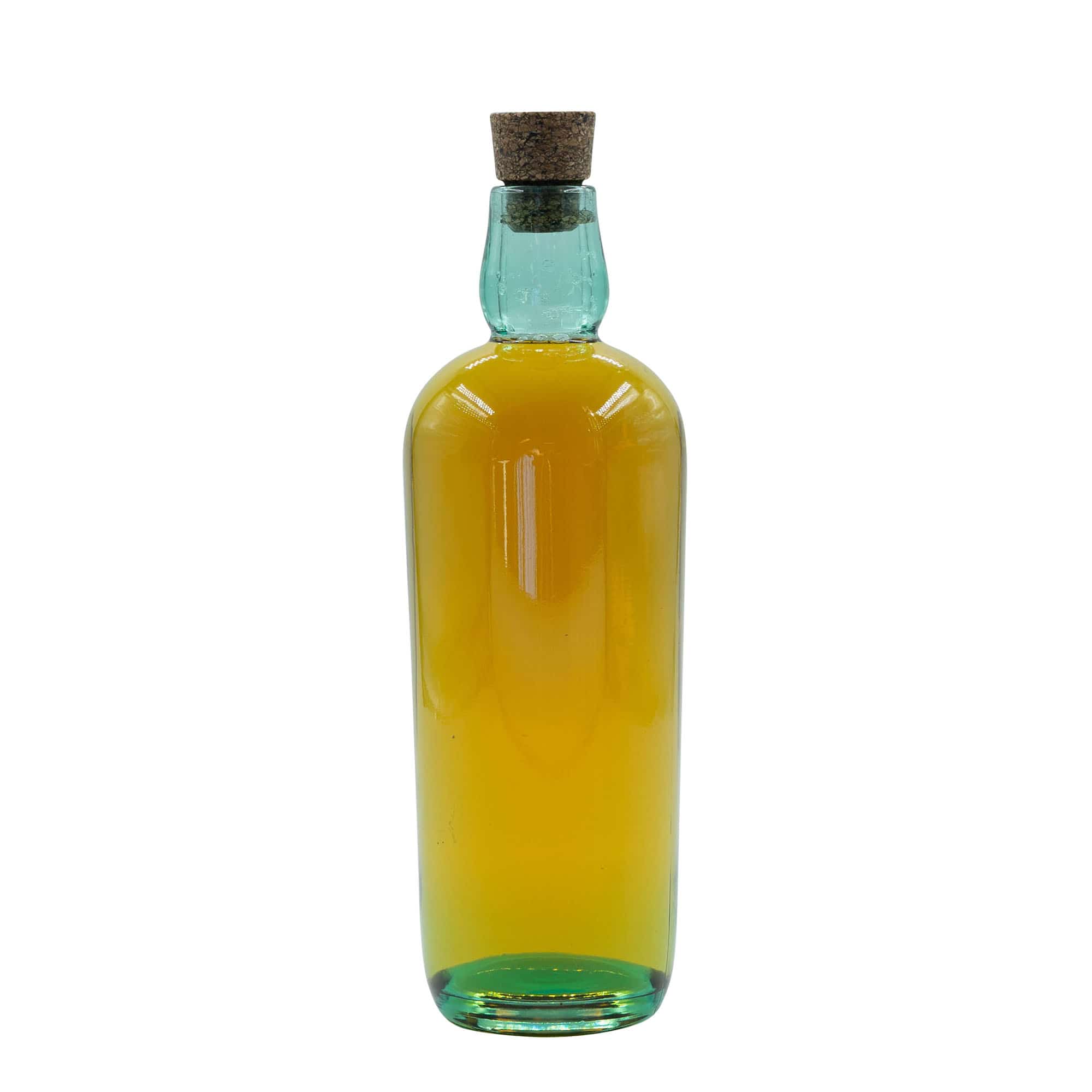Botella de vidrio de 700 ml 'Melee', boca: corcho