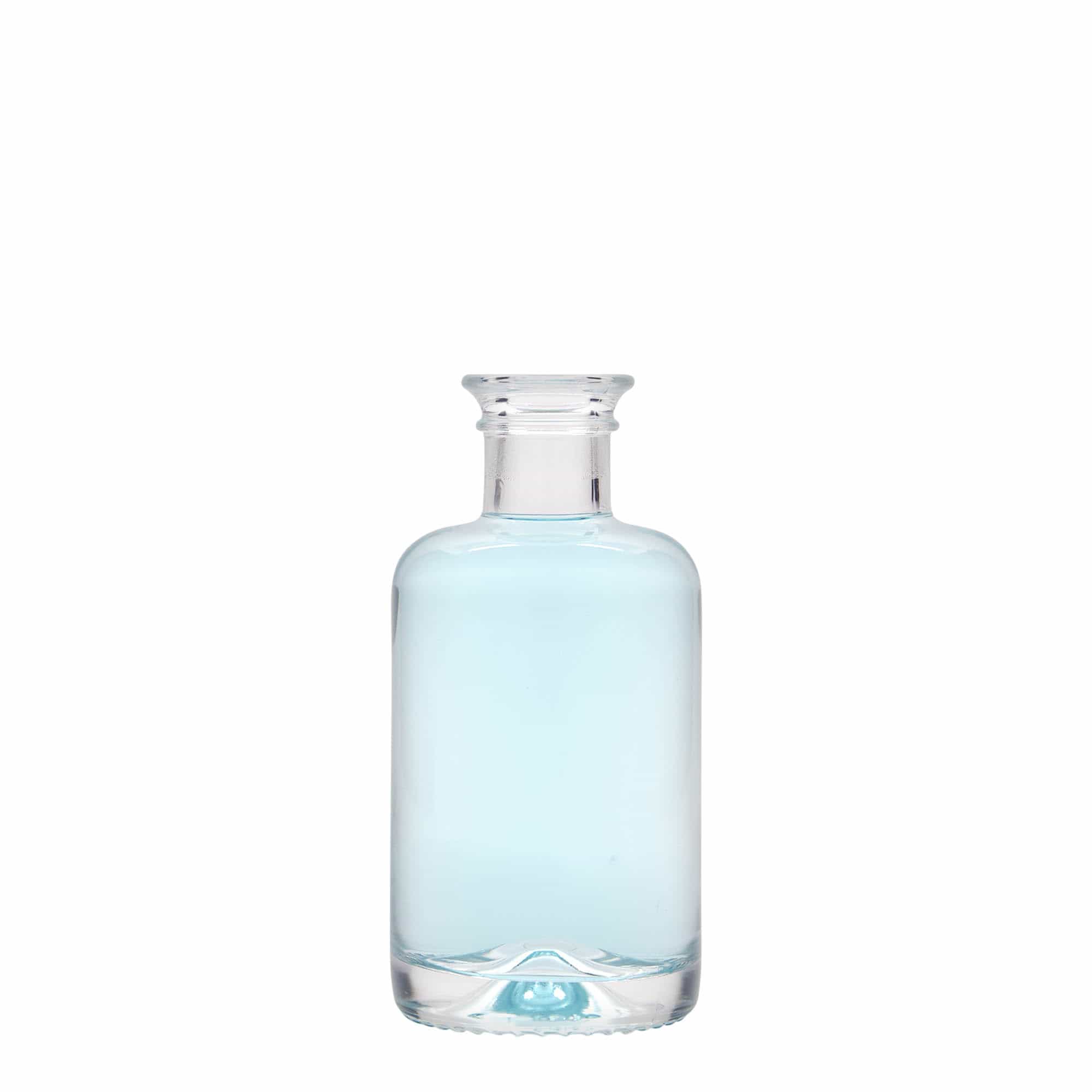 Botella de cristal de 100 ml para farmacéutico, boca: corcho