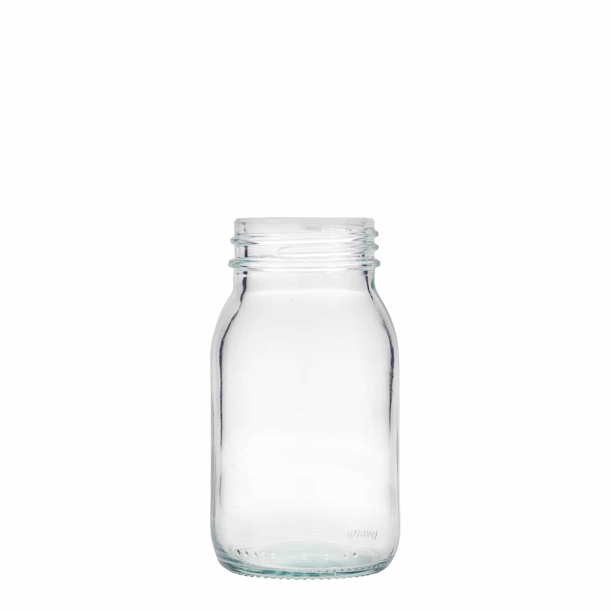 Tarro de boca ancha de 150 ml, boca: DIN 45
