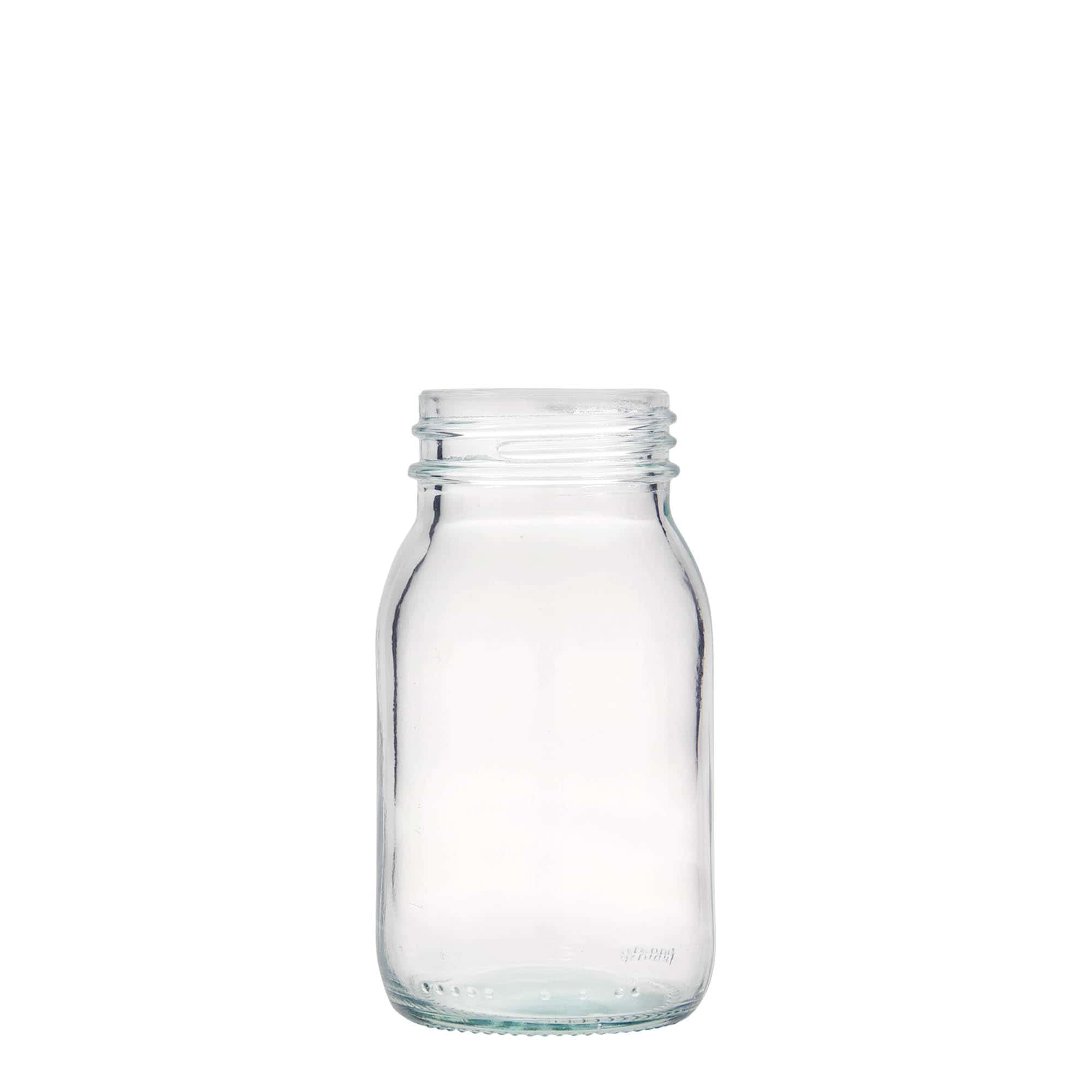 150 ml tarro de boca ancha, boca: DIN 45