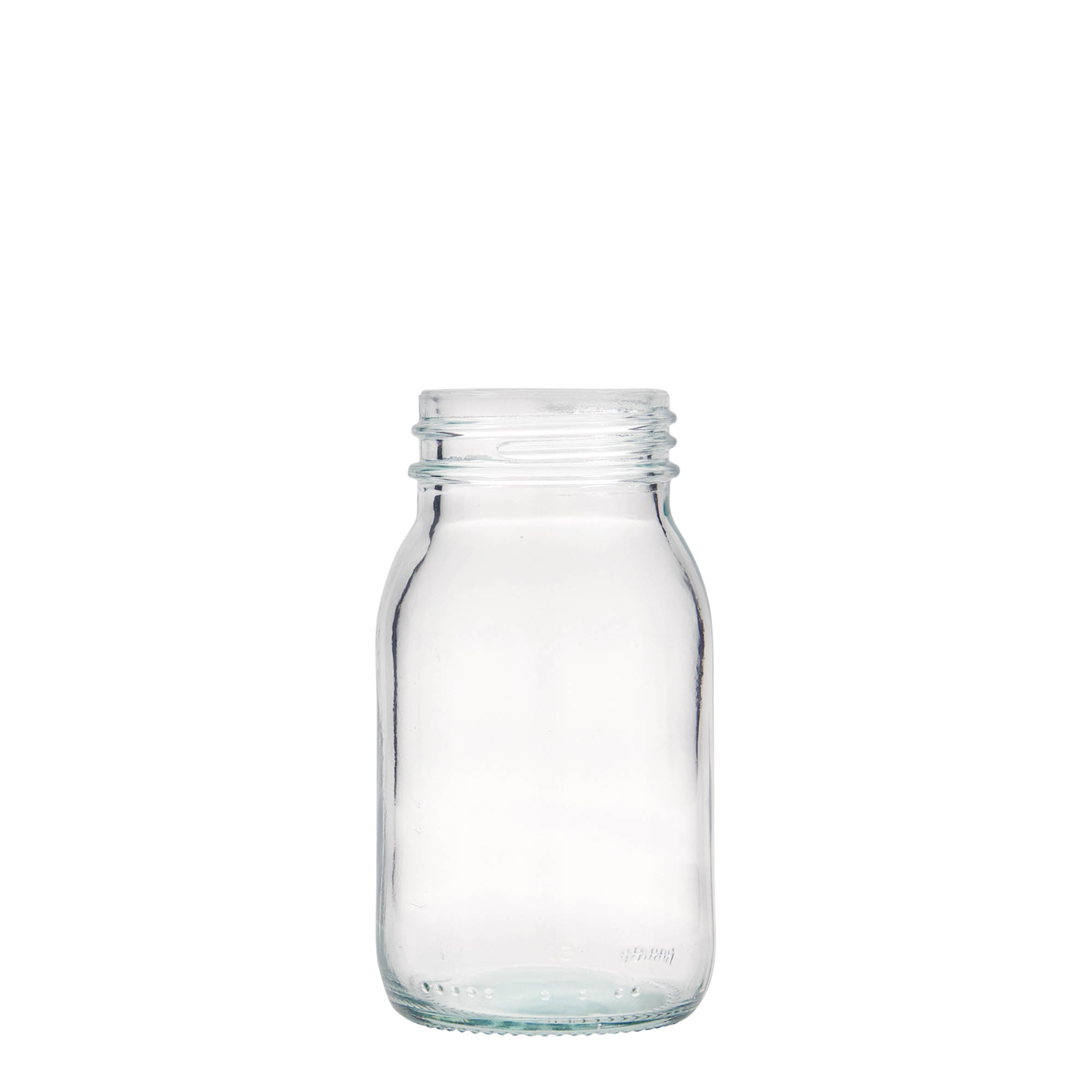 150 ml tarro de boca ancha, boca: DIN 45