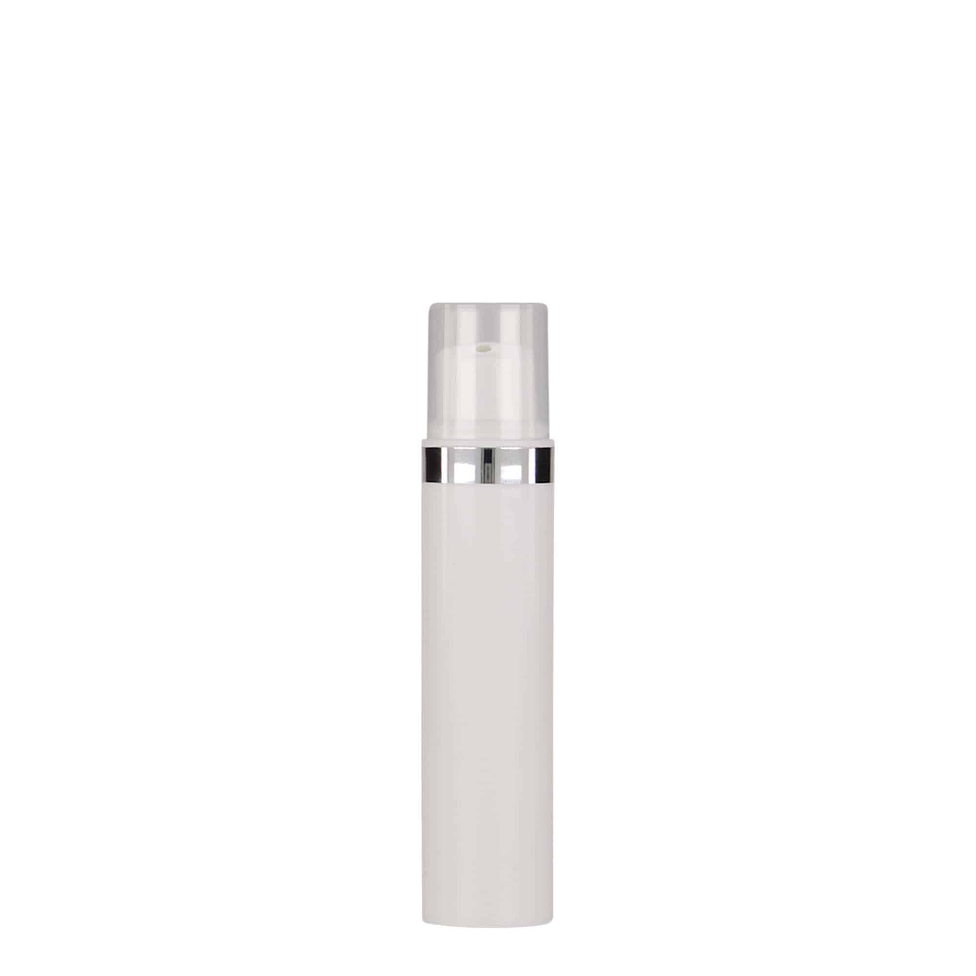 Dispensador Airless de 15 ml «Nano», plástico PP, blanco