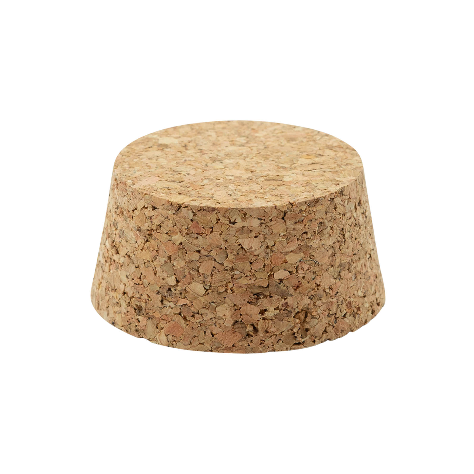 Tapón cónico 48-57 x 27, tapón prensado, beige, para boca: corcho Tapón cónico 48-57 x 27, tapón prensado, beige, para boca: corcho