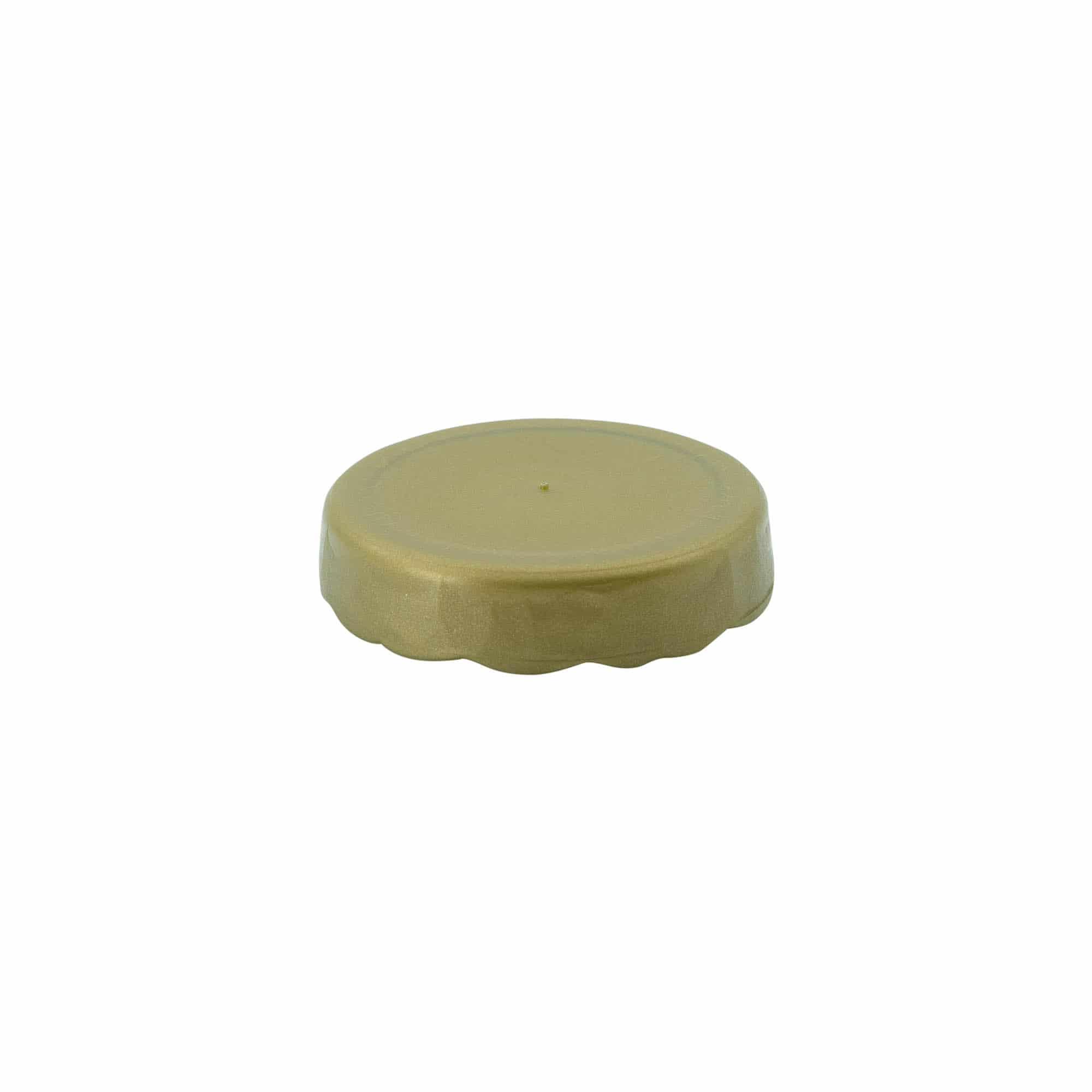 Capuchón para bote cerámico de cuello estrecho, HDPE, dorado Capuchón para bote cerámico de cuello estrecho, HDPE, dorado