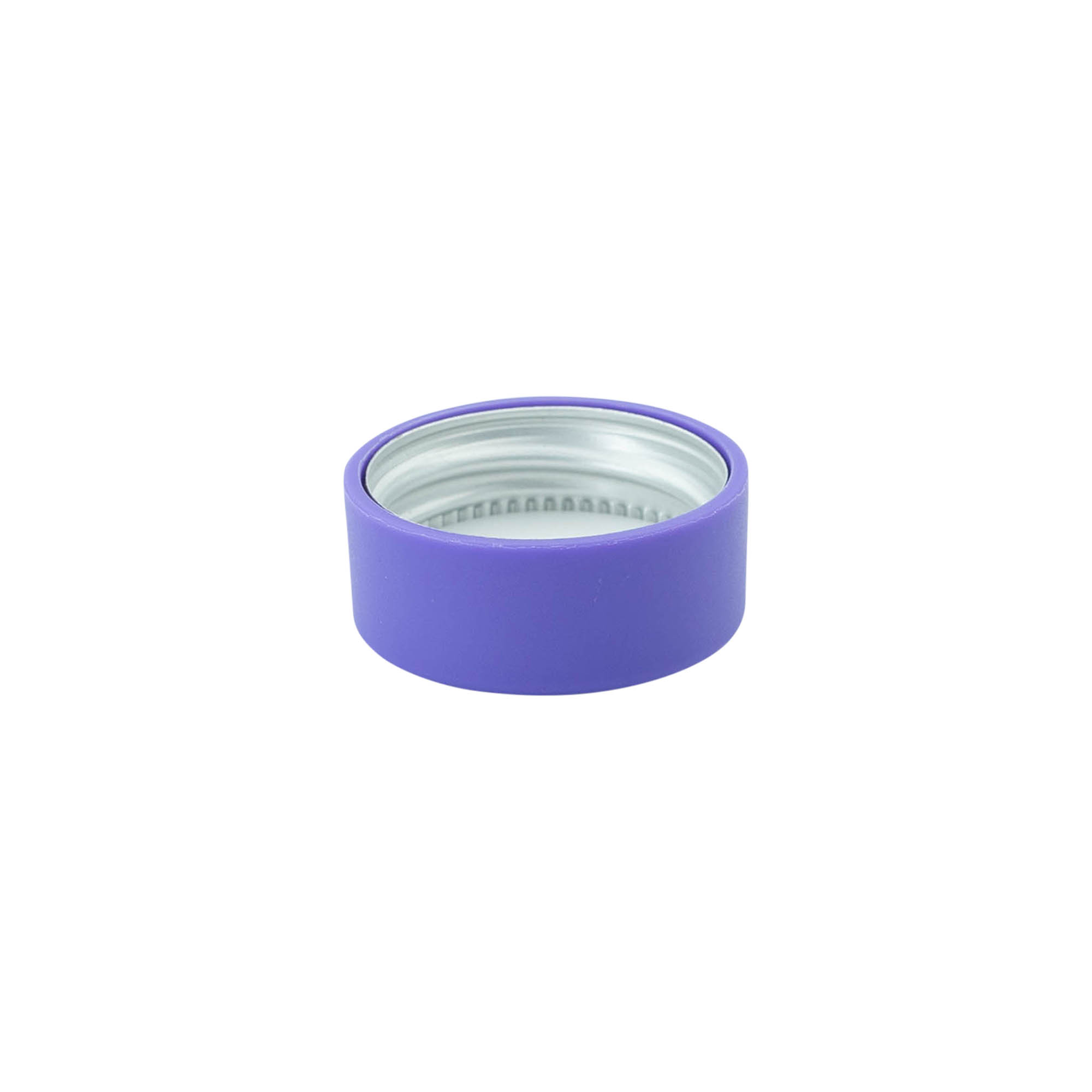 Tapón de rosca, ABS, violeta, para boca: GPI 28/400