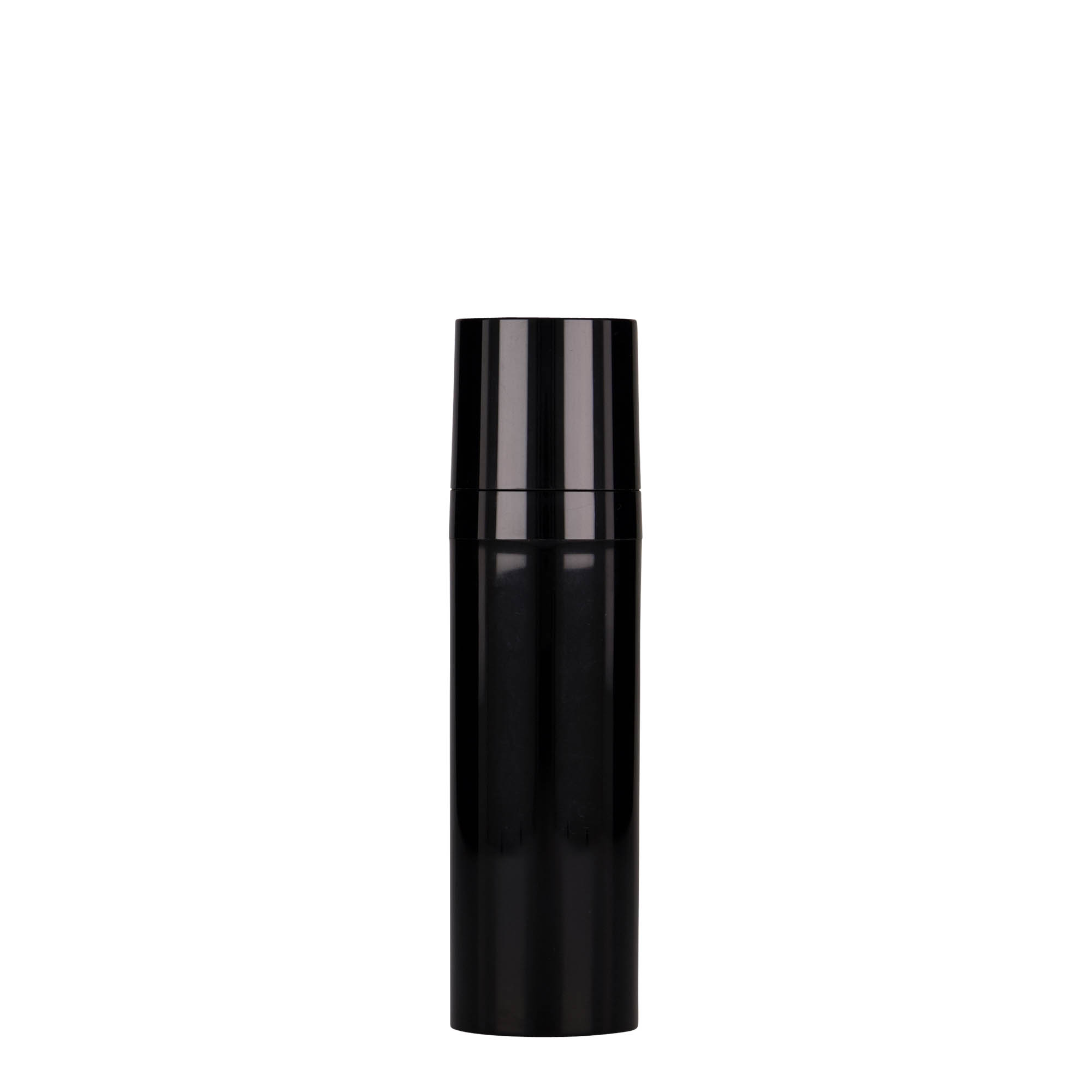 Dispensador Airless de 30 ml 'Micro', plástico PP, negro