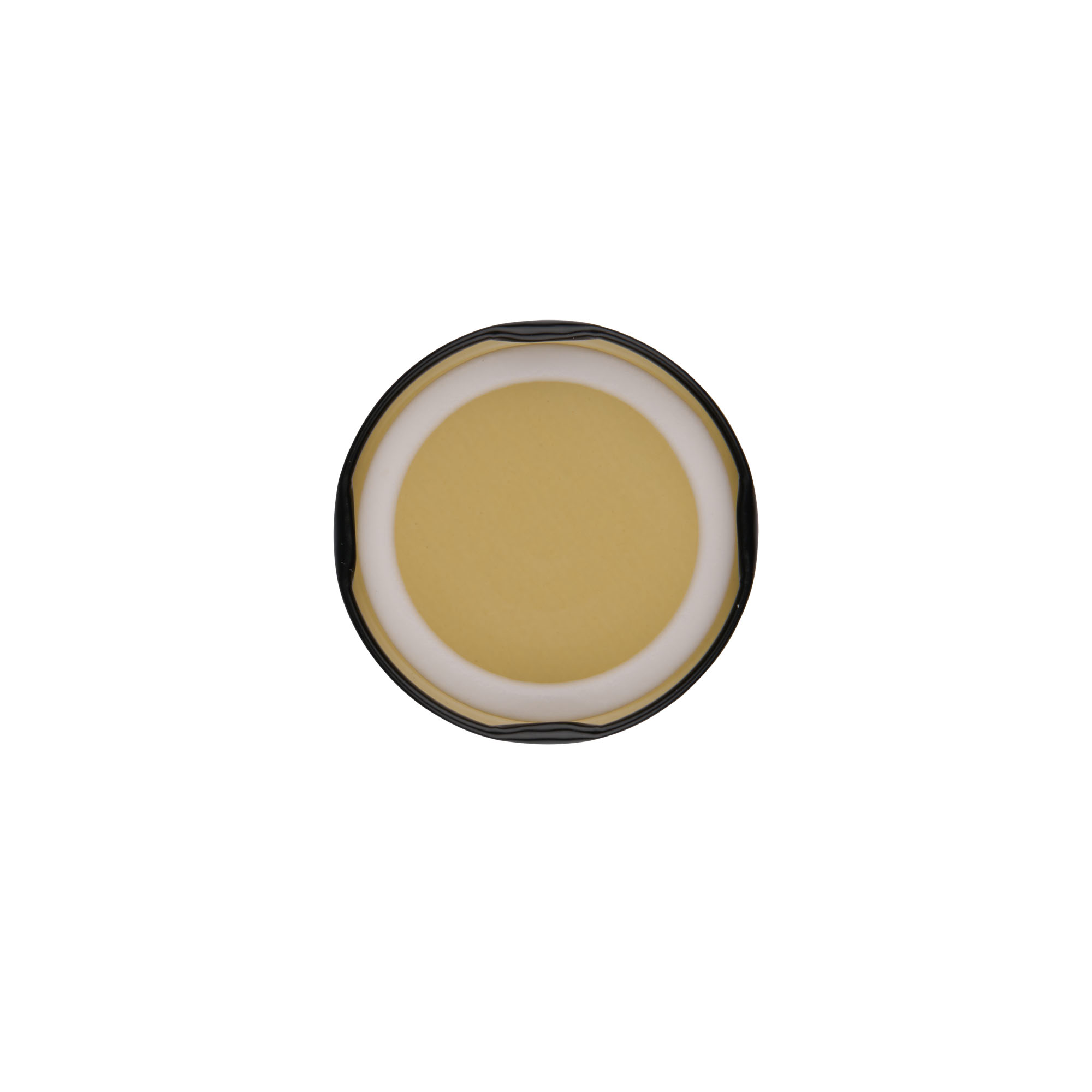 Tapa Twist-Off, hojalata, negra, para boca: TO 58
