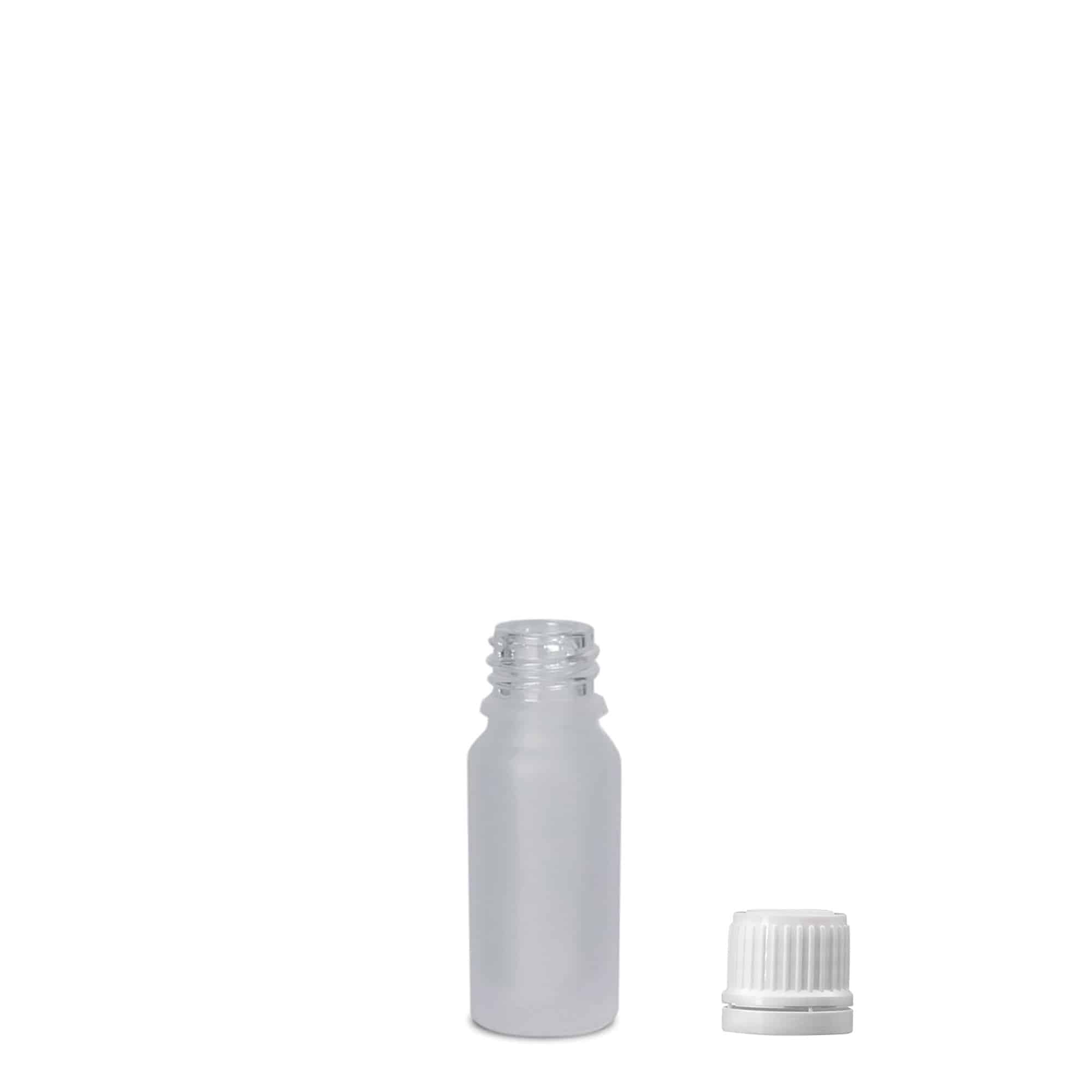 Frasco medicinal 10 ml, vidrio, esmerilado, boca: DIN 18