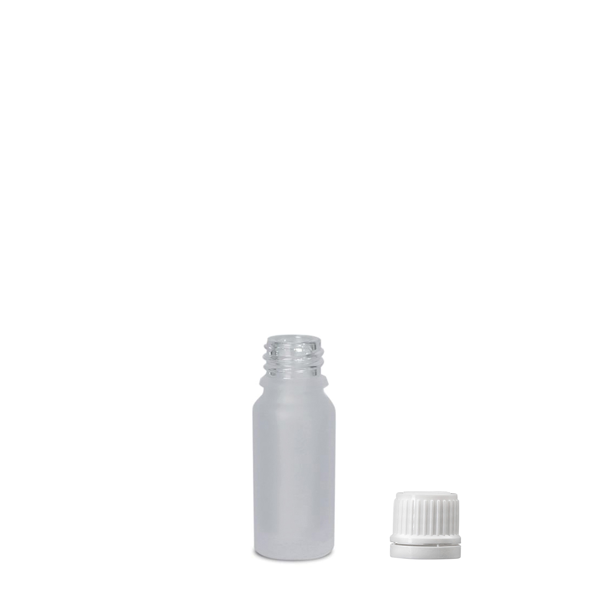 10 ml frasco medicinal, vidrio, esmerilado, boca: DIN 18