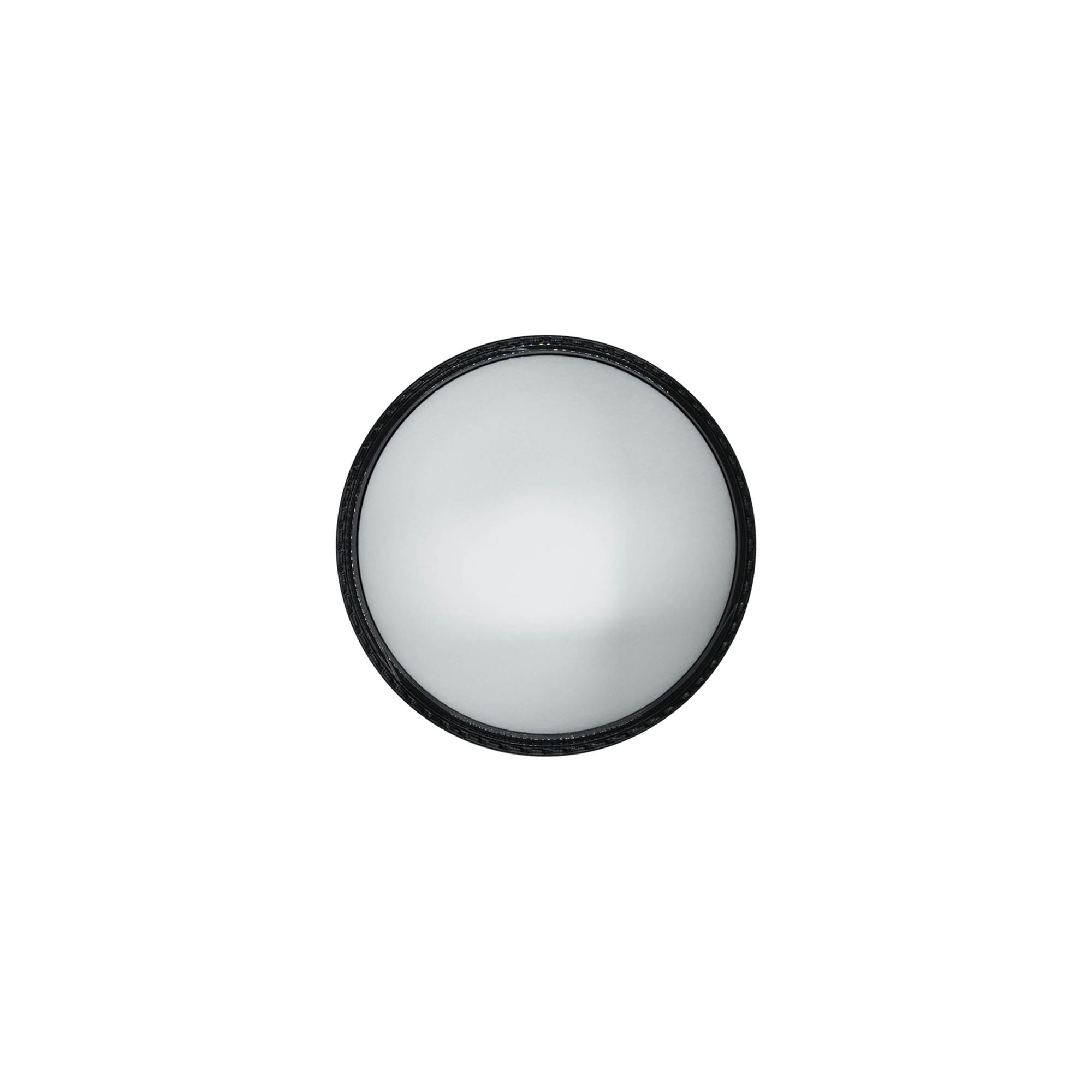 Tapa de rosca para 50 ml 'Antonella', plástico PP, negro