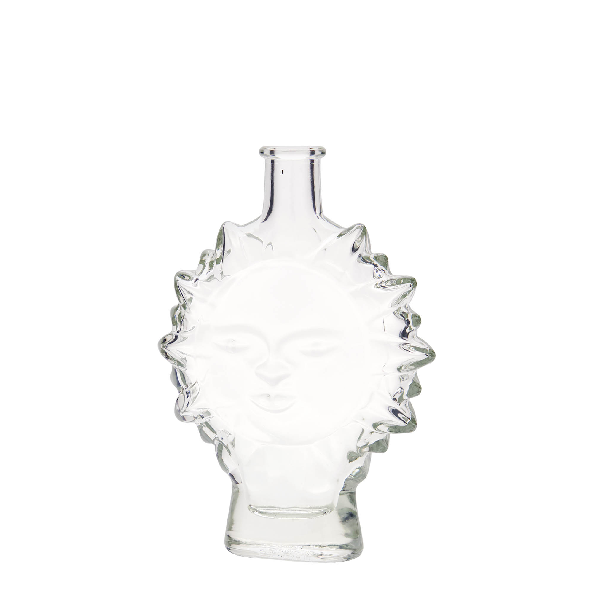Botella de vidrio de 200 ml 'Sol', boca: corcho