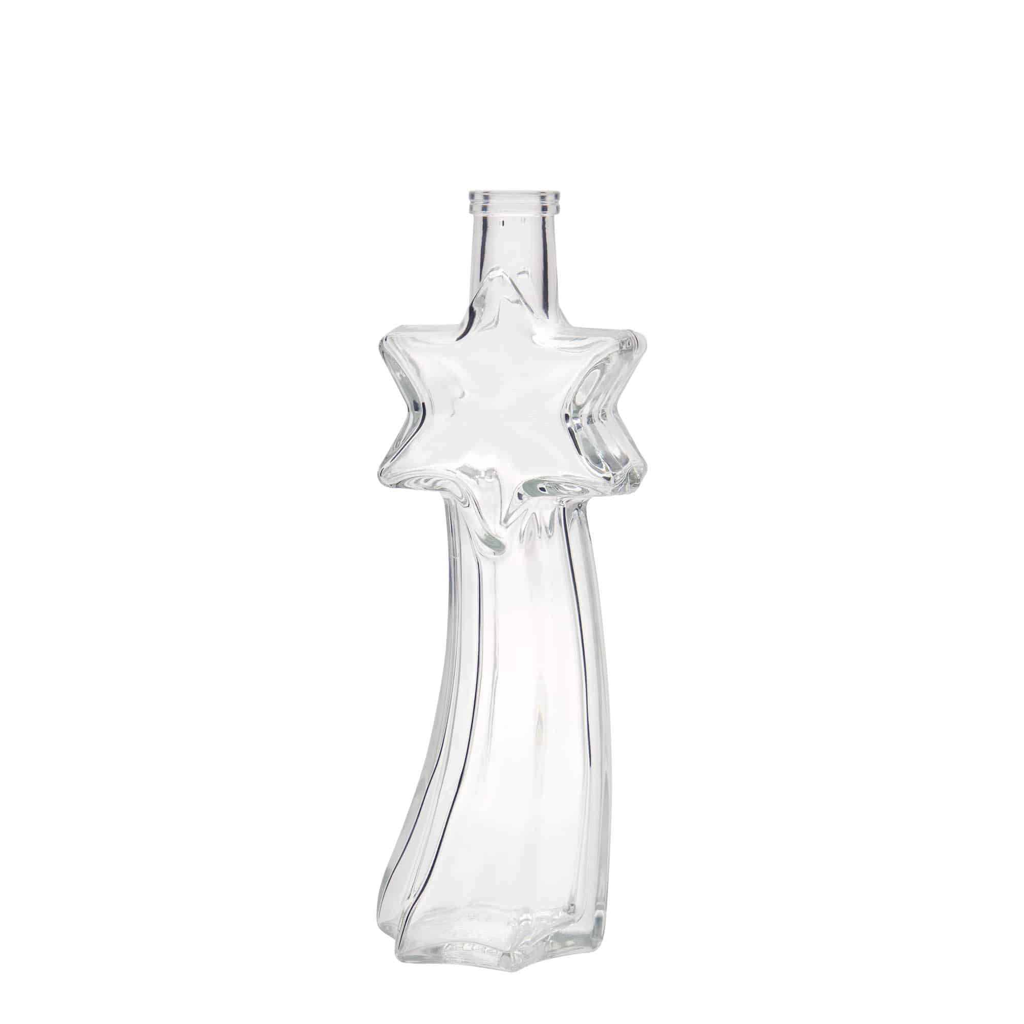 Botella de vidrio de 200 ml 'Estrella fugaz', boca: corcho Botella de vidrio de 200 ml 'Estrella fugaz', boca: corcho
