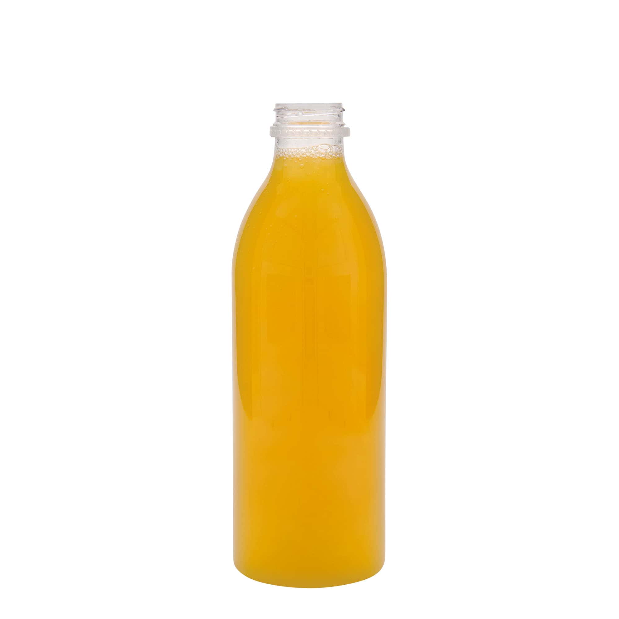 Botella estándar de PET de 1000 ml, plástico, boca: 38 mm