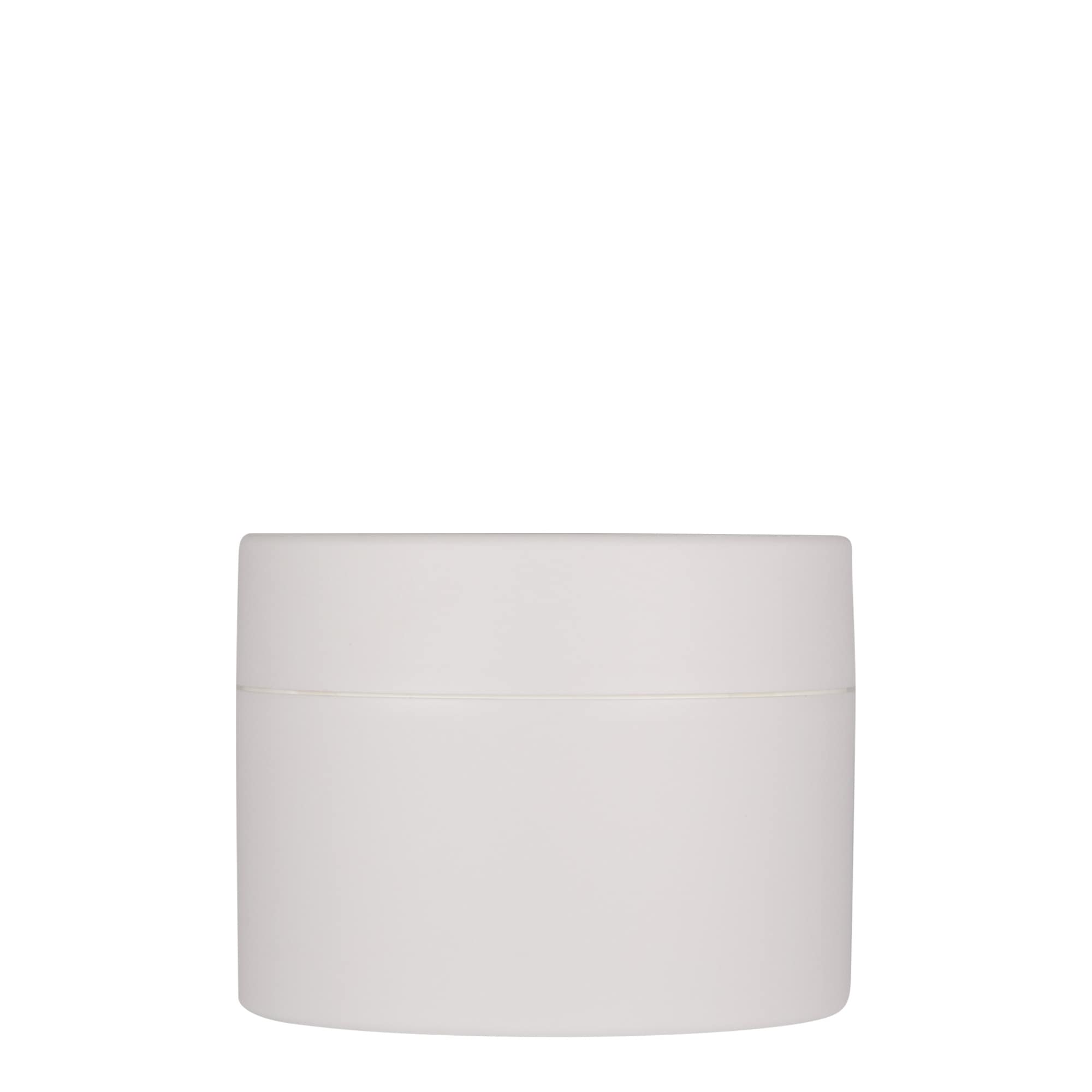 Bote de plástico 'Antonella' de 250 ml, PP, blanco, boca: tapón de rosca