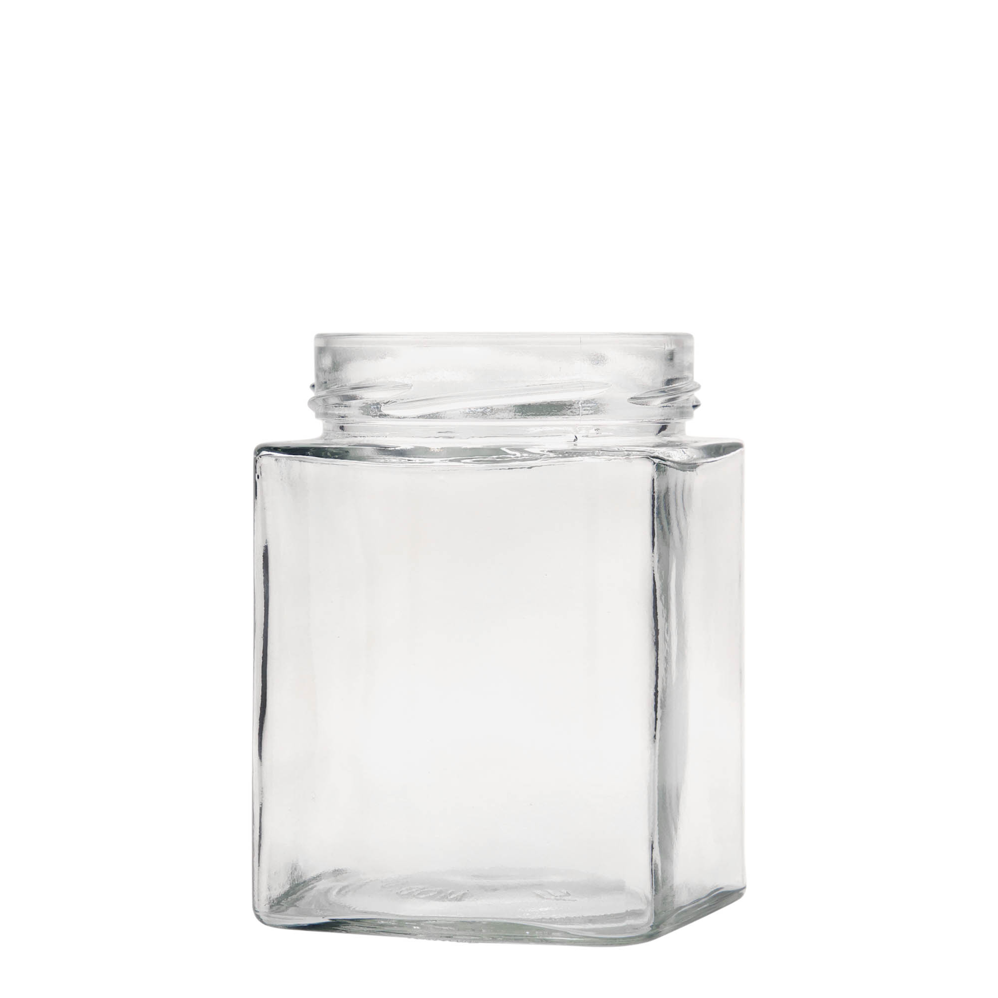 580 ml tarro cuadrado 'Ikarus', boca: Deep-Twist-Off (DTO 82)