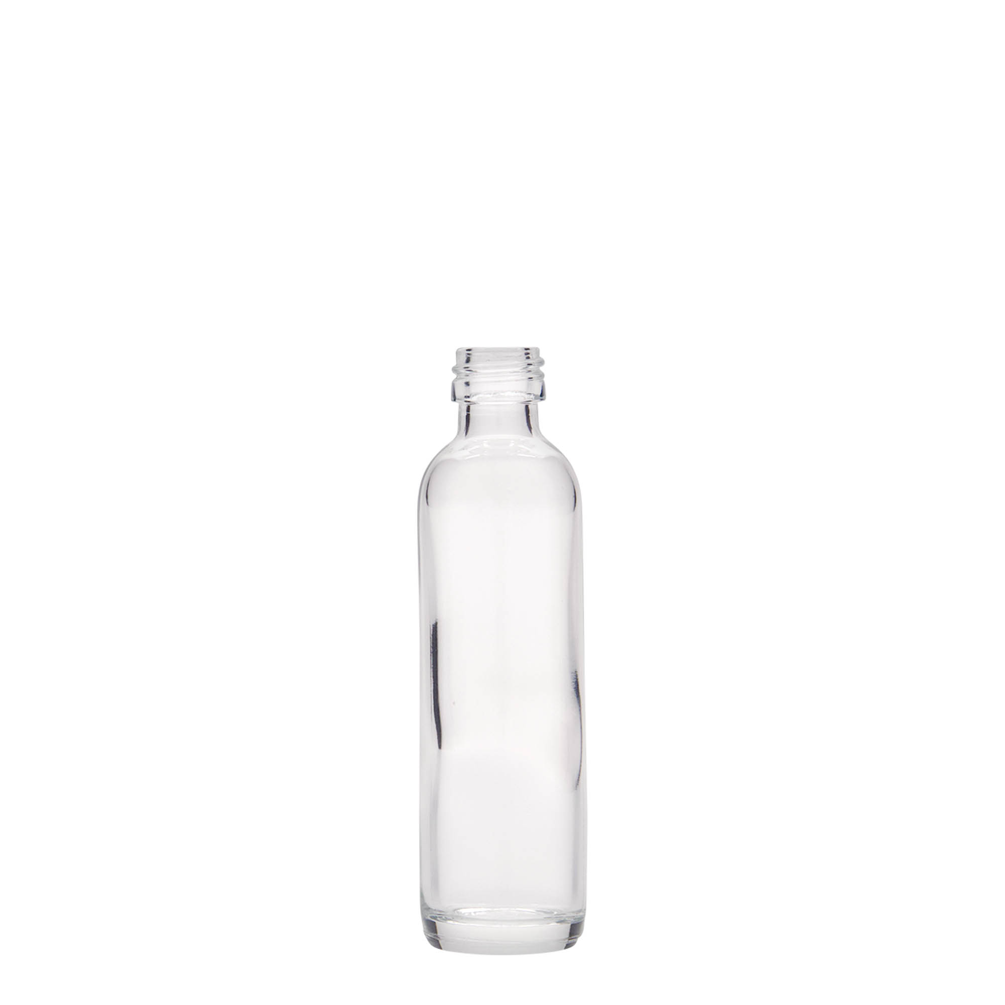 Botella de jarra de 40 ml, vidrio, boca: PP 18