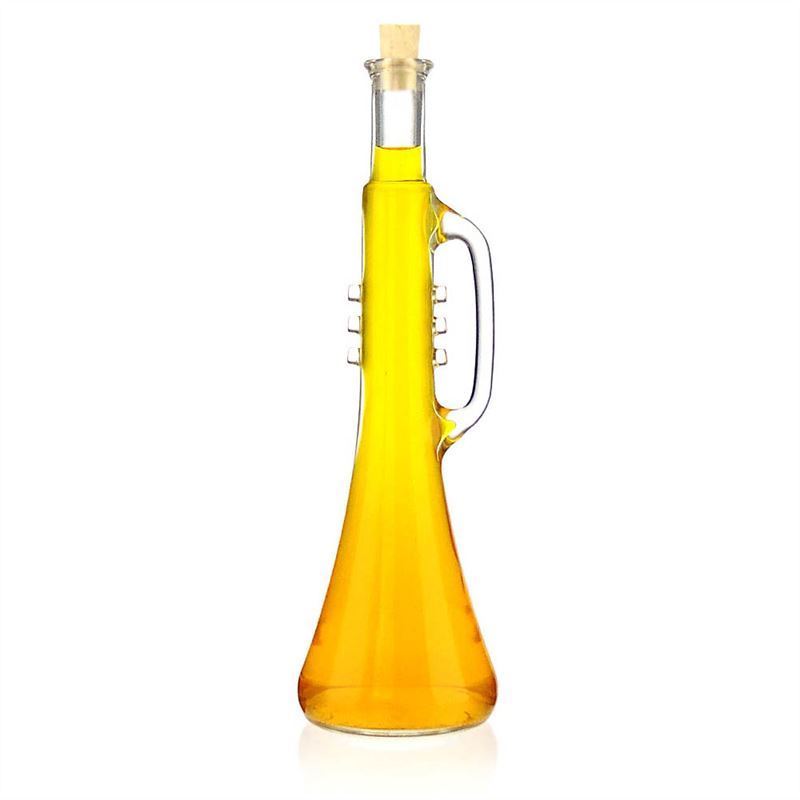 Botella de vidrio de 500 ml 'Trompeta', boca: corcho Botella de vidrio de 500 ml 'Trompeta', boca: corcho