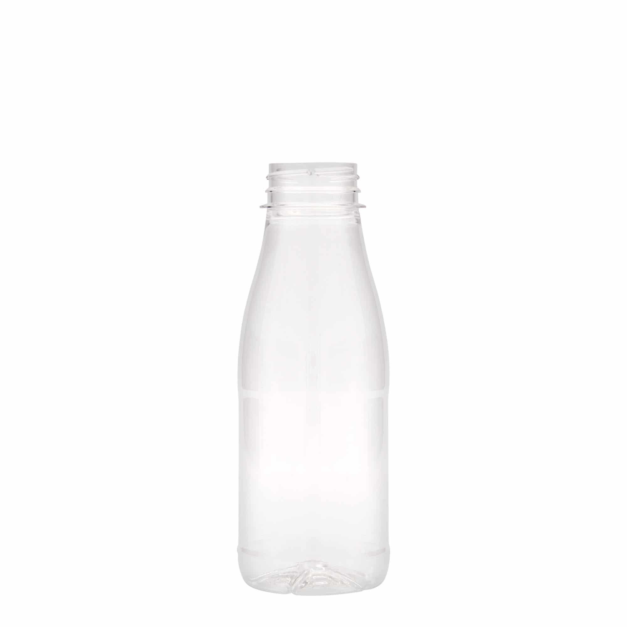 Botella de PET 'Milk and Juice' de 330 ml, plástico, boca: 38 mm