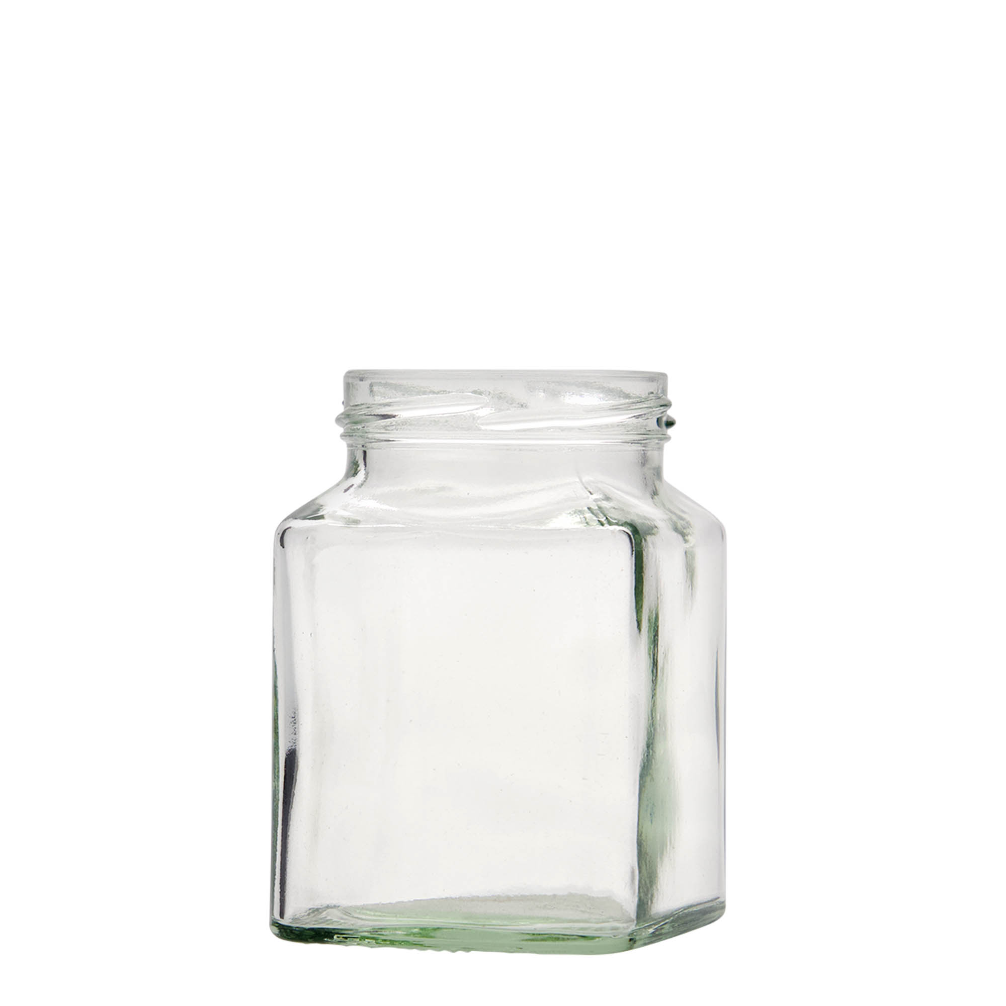 314 ml vaso cuadrado, boca: Twist-Off (TO 63) 314 ml vaso cuadrado, boca: Twist-Off (TO 63)
