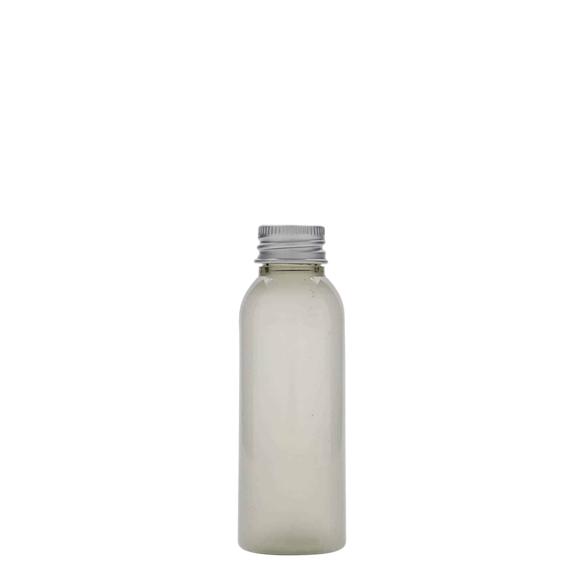 Botella de plástico reciclado 'Pegasus' de 50 ml, PCR, boca: GPI 20/410