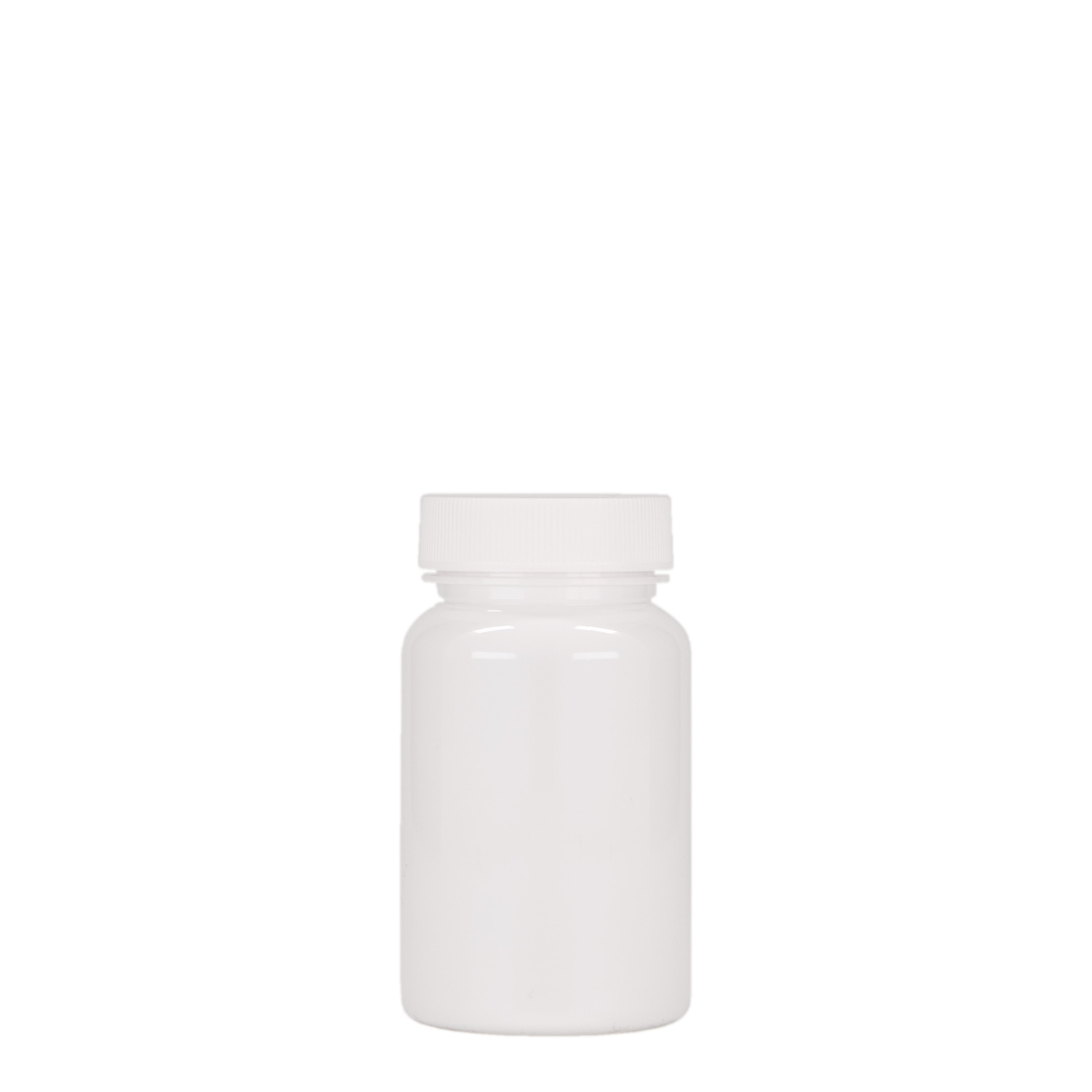 Bote Packer de PET de 75 ml, plástico, blanco, boca: GPI 38/400