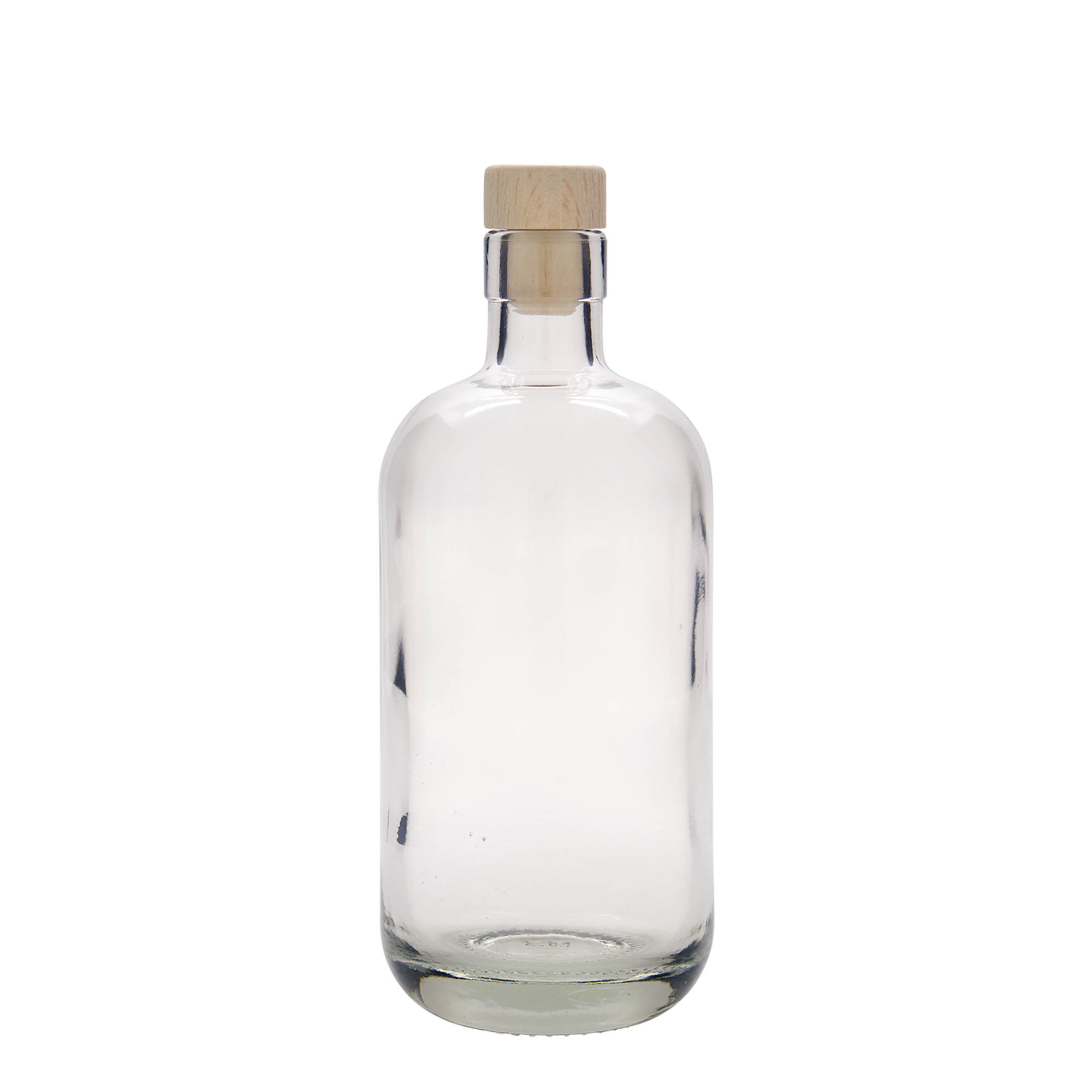 Botella de vidrio de 500 ml 'Lotto', boca: corcho
