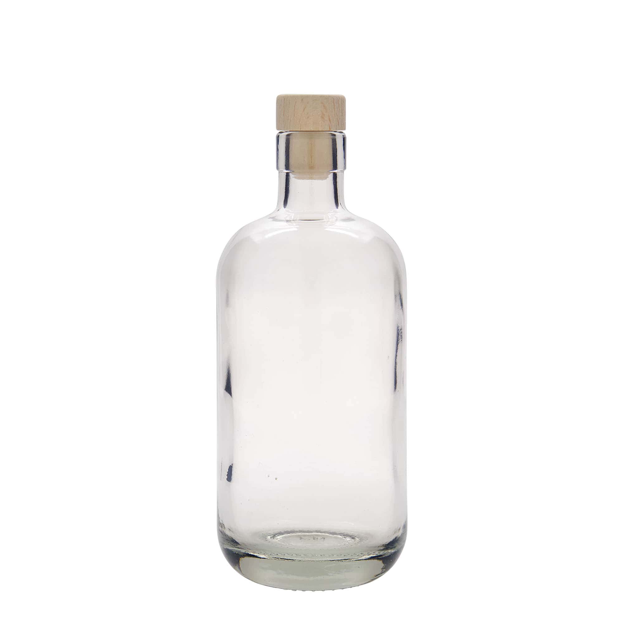 Botella de vidrio de 500 ml 'Lotto', boca: corcho