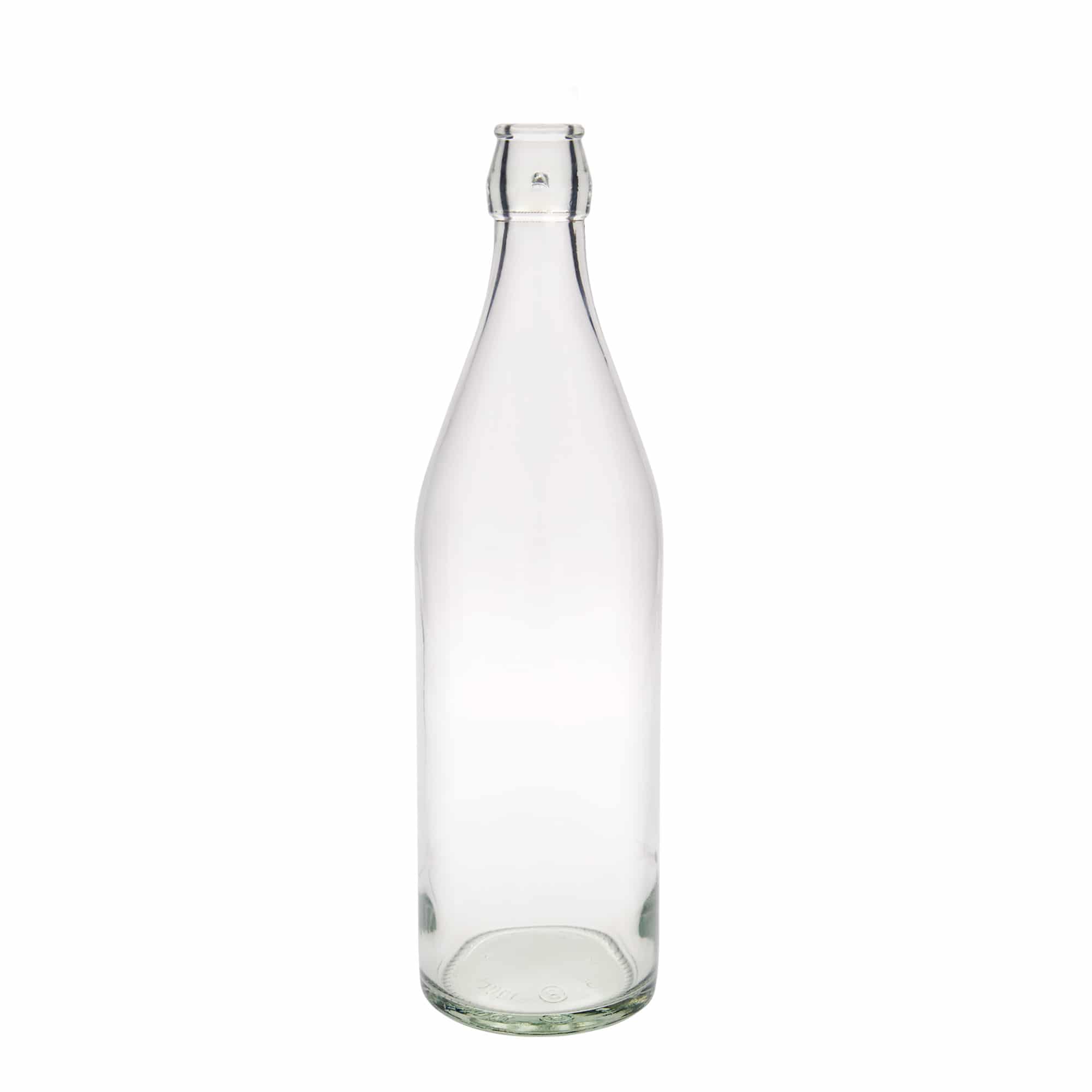 Botella de vidrio 'Giara' de 1000 ml, boca: tapón mecánico Botella de vidrio 'Giara' de 1000 ml, boca: tapón mecánico