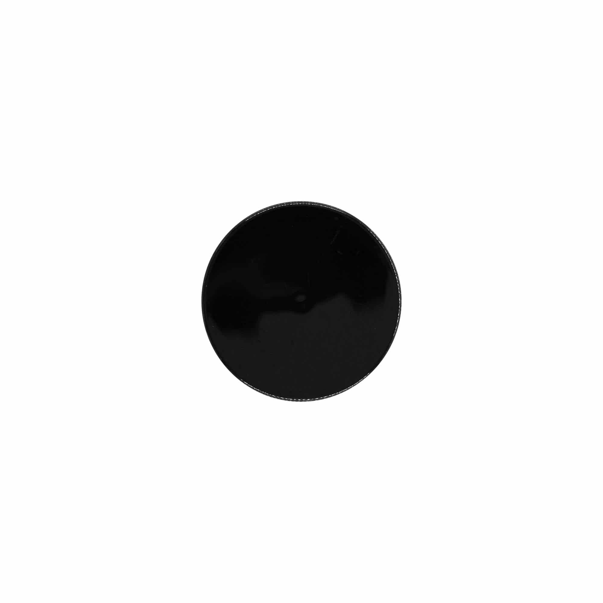 Tapón de rosca, plástico de PP, negro, para boca: GPI 48/400