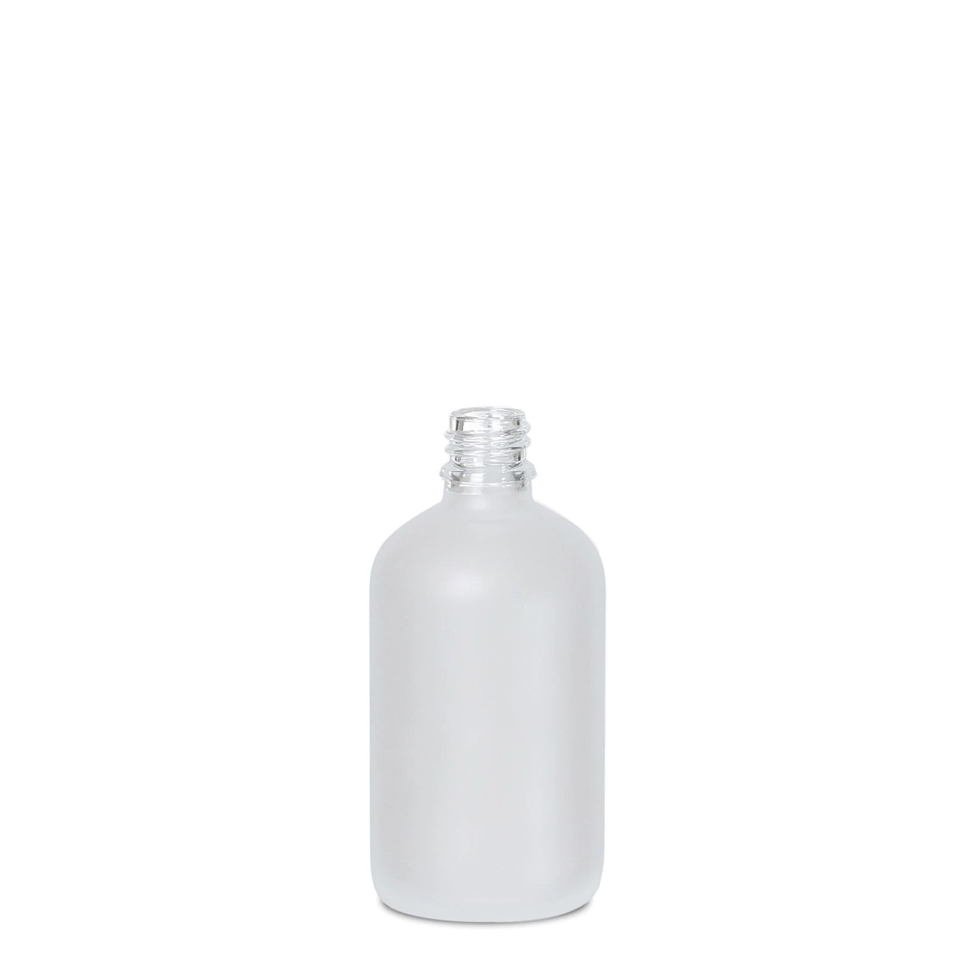100 ml frasco medicinal, vidrio, esmerilado, boca: DIN 18