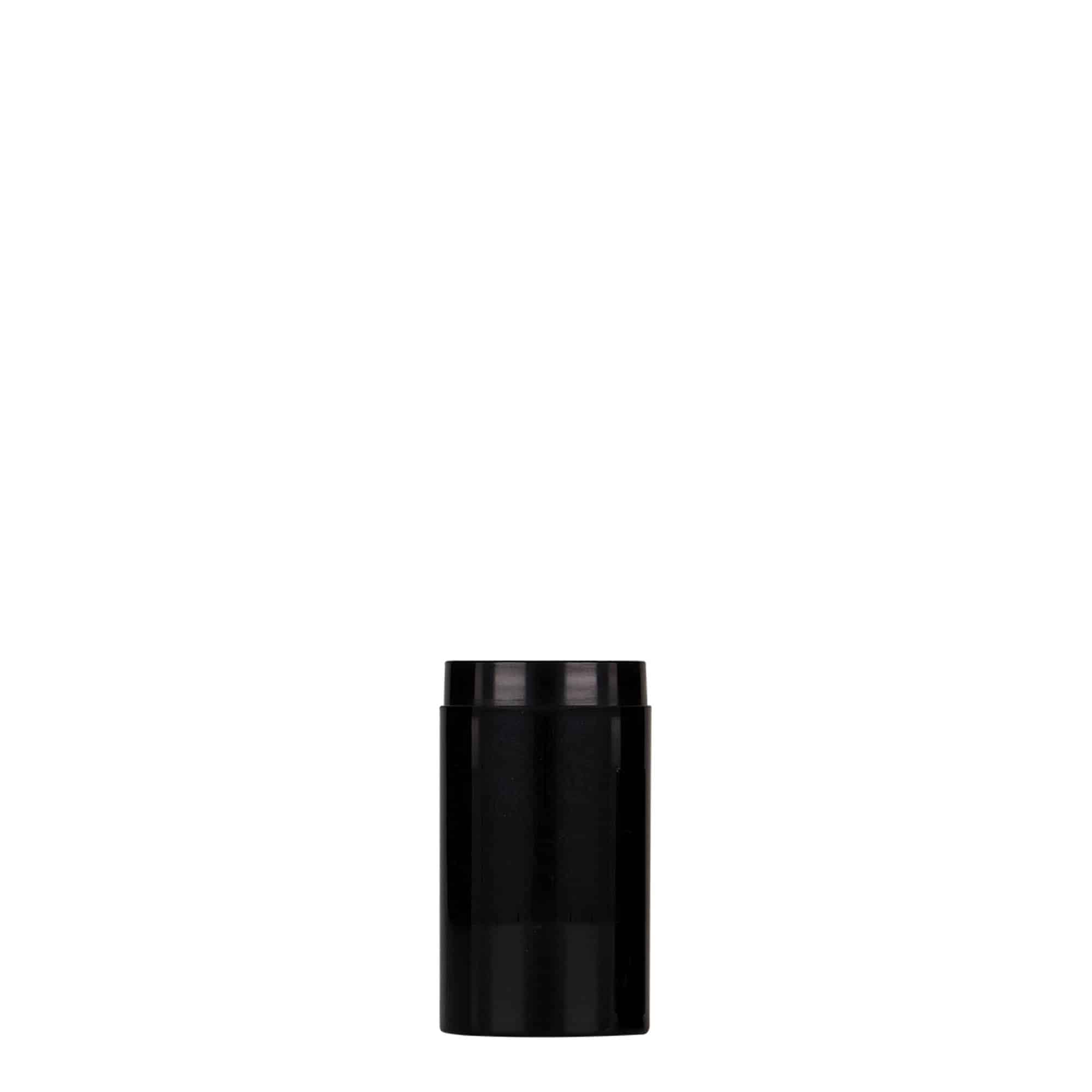 Dispensador Airless 'Micro' de 15 ml, plástico de PP, negro Dispensador Airless 'Micro' de 15 ml, plástico de PP, negro