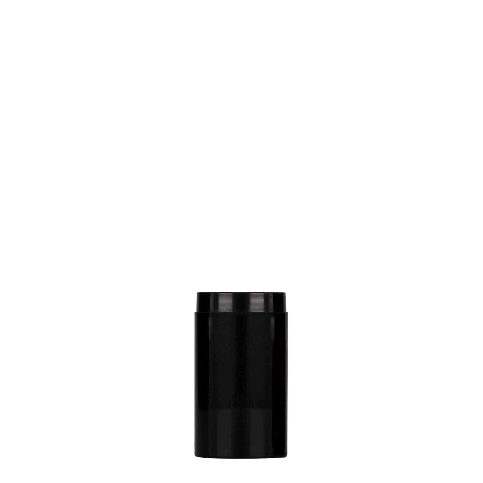 15 ml Dispensador Airless 'Micro', plástico PP, negro