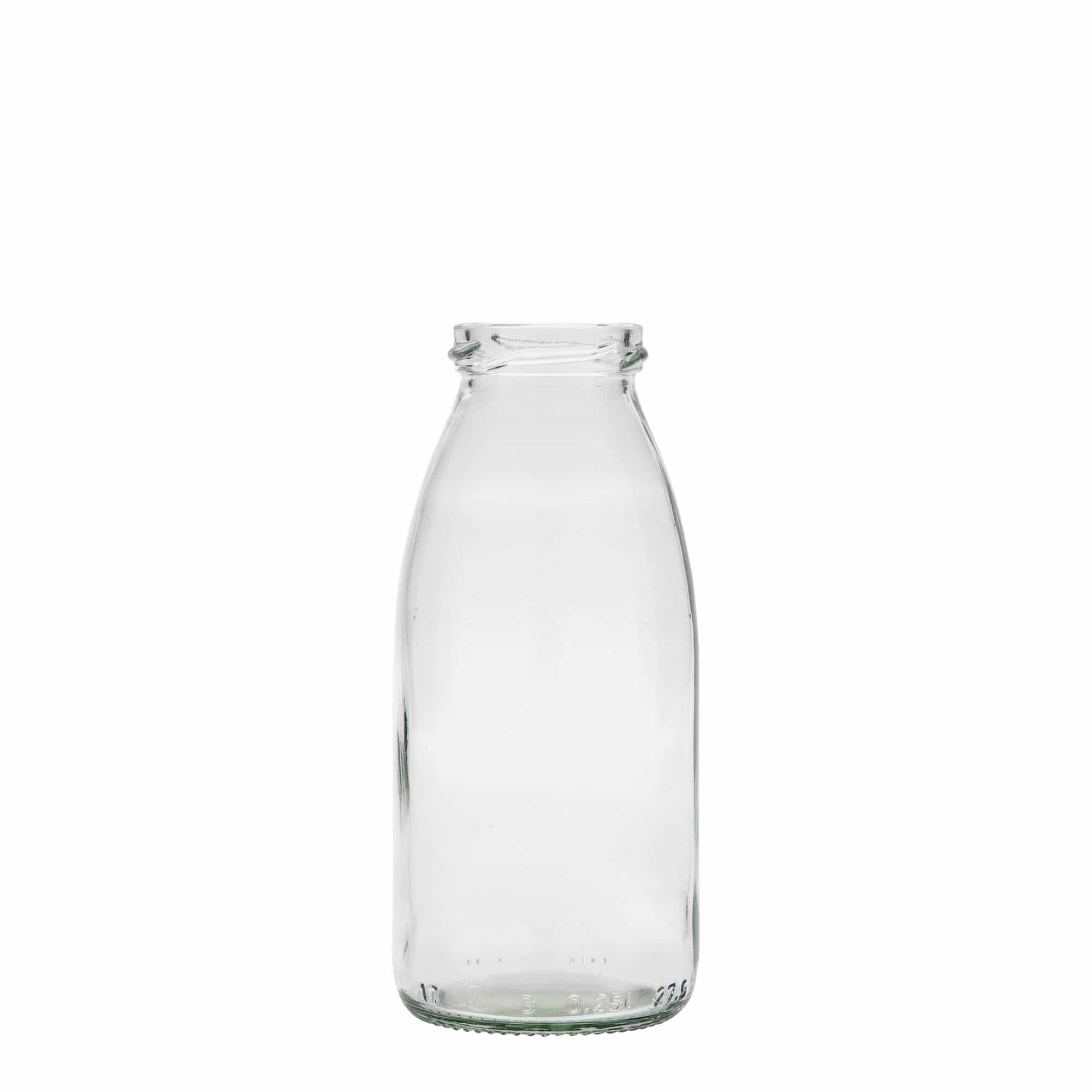 Botella de vidrio 'Vroni' de 250 ml, boca: Twist-Off (TO 43) Botella de vidrio 'Vroni' de 250 ml, boca: Twist-Off (TO 43)