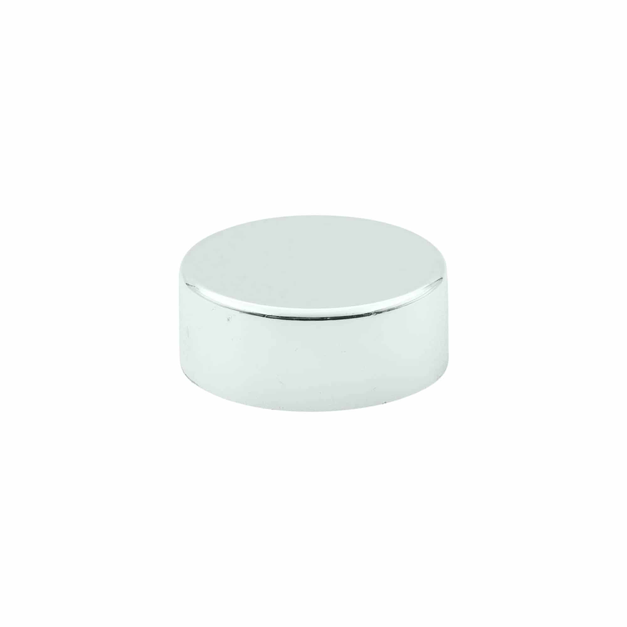 Tapa de rosca, plástico ABS, plateado, para boquilla: GPI 33/400