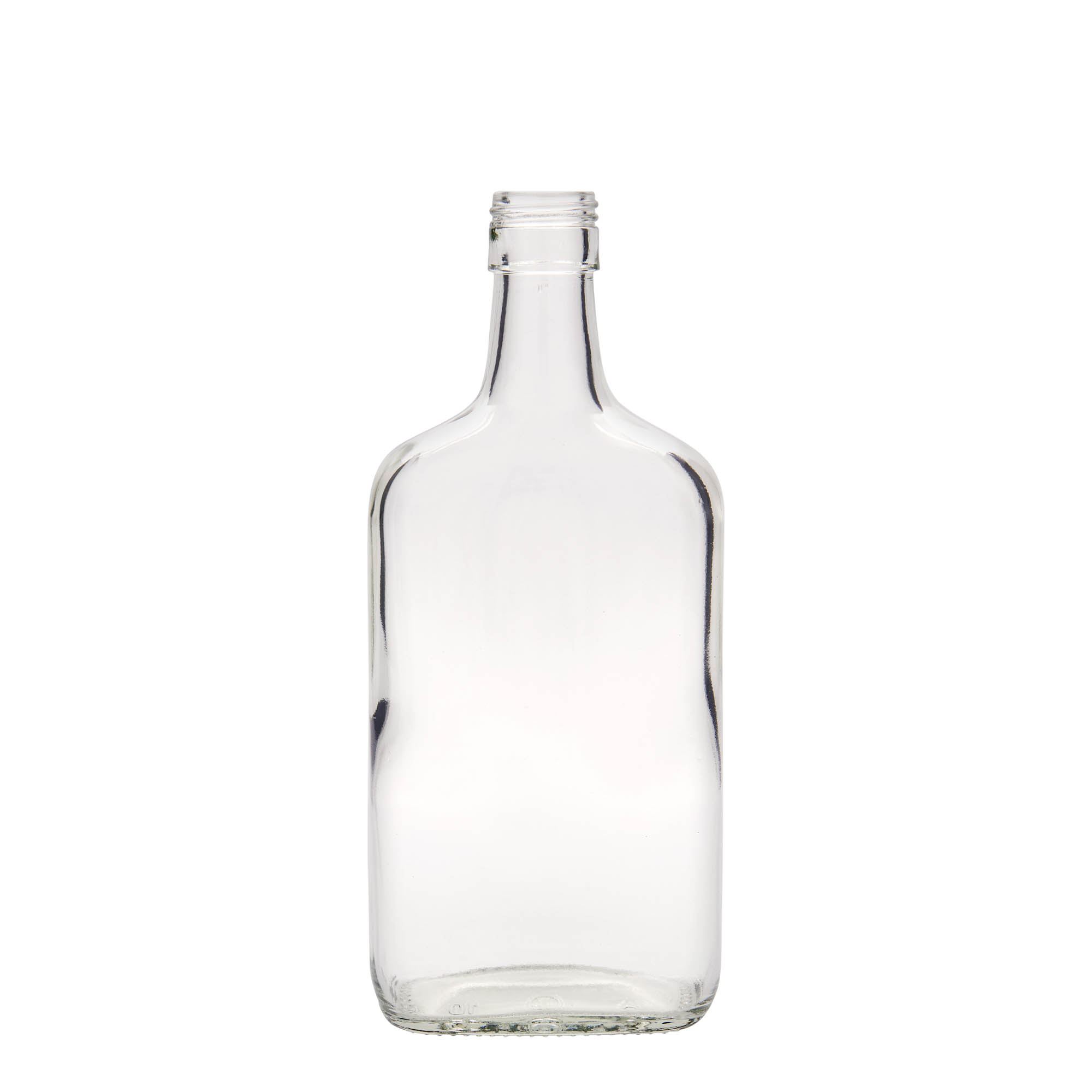Botella de vidrio de 700 ml 'Amaretto', rectangular, boca: PP 31,5 Botella de vidrio de 700 ml 'Amaretto', rectangular, boca: PP 31,5