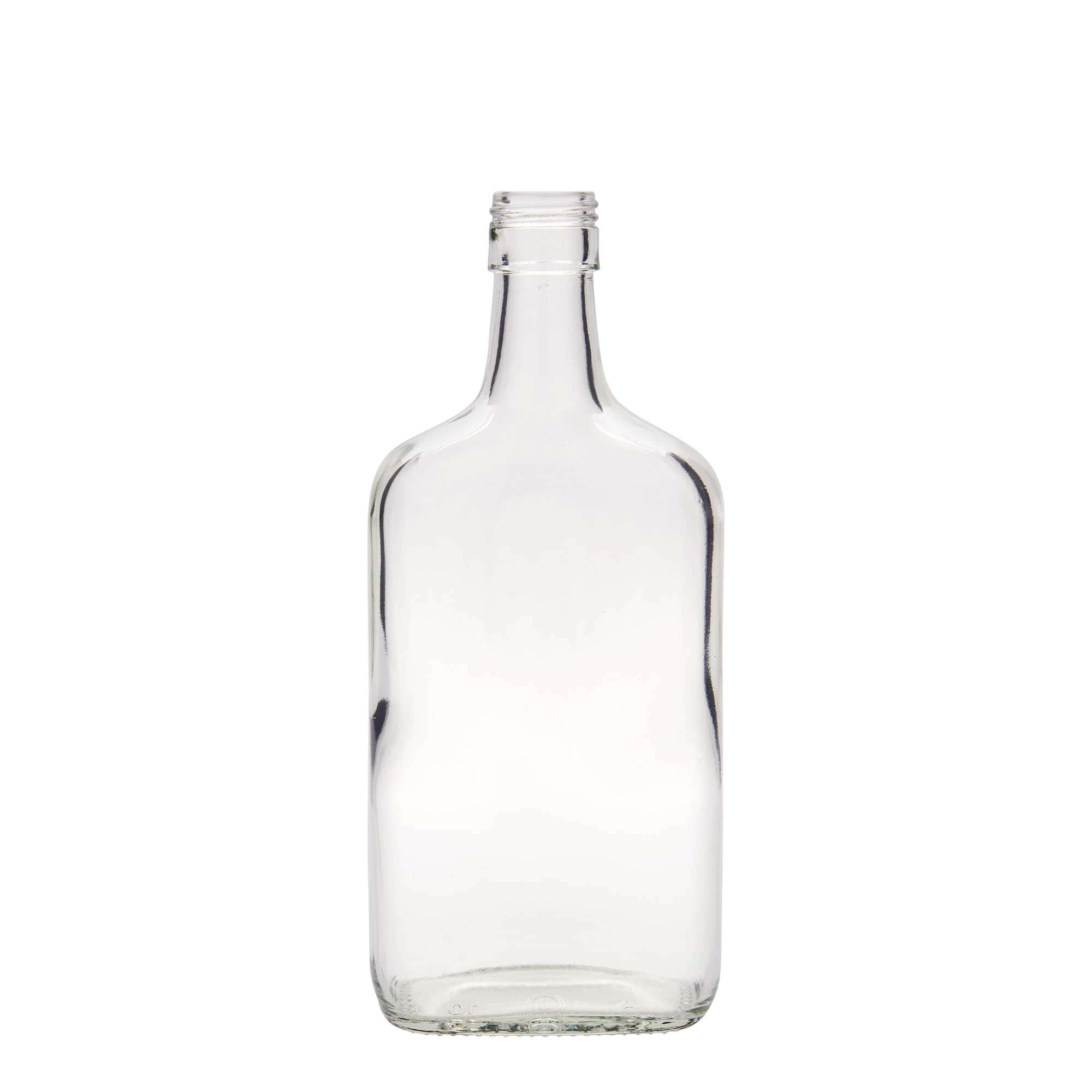 Botella de vidrio de 700 ml «Amaretto», rectangular, boca: PP 31,5