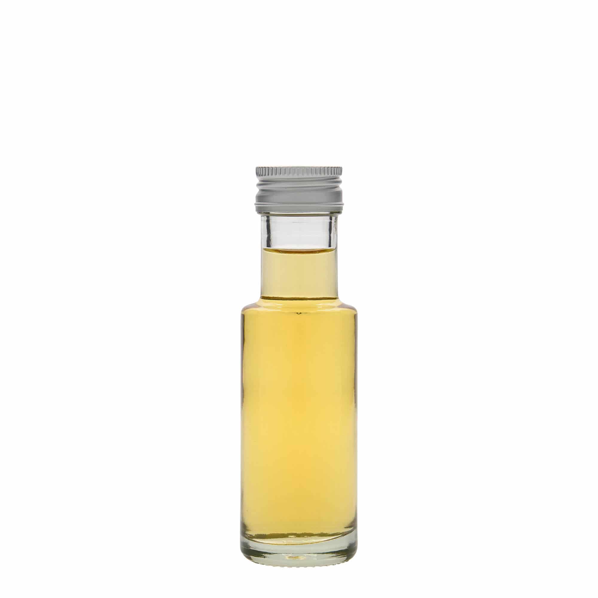 Botella de vidrio de 100 ml «Dorica», boca: PP 31,5