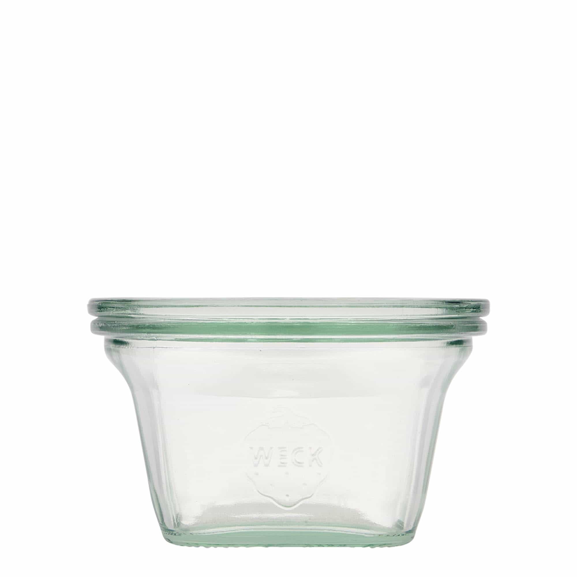 Tarro Quadro WECK de 290 ml, cuadrada, boca: borde redondo