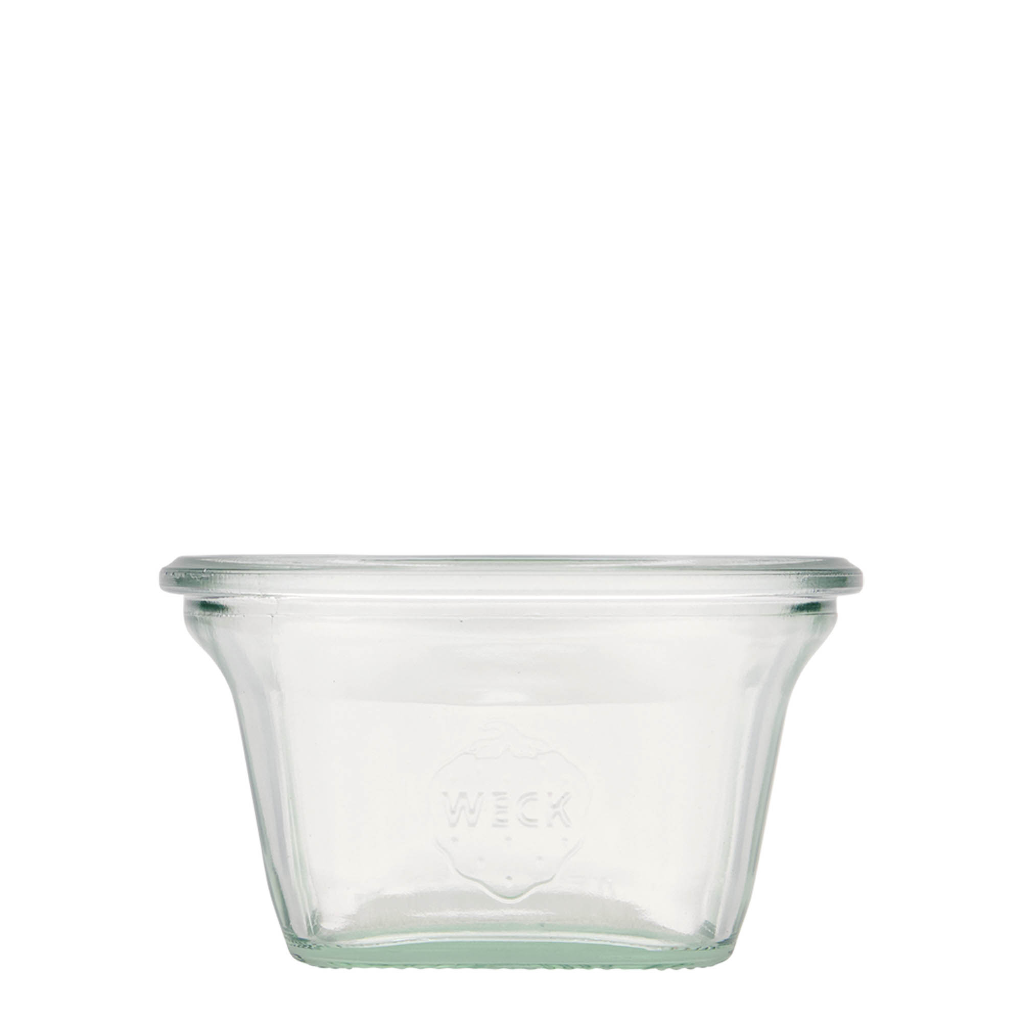 290 ml WECK-Quadroglas, cuadrado, boca: borde redondo