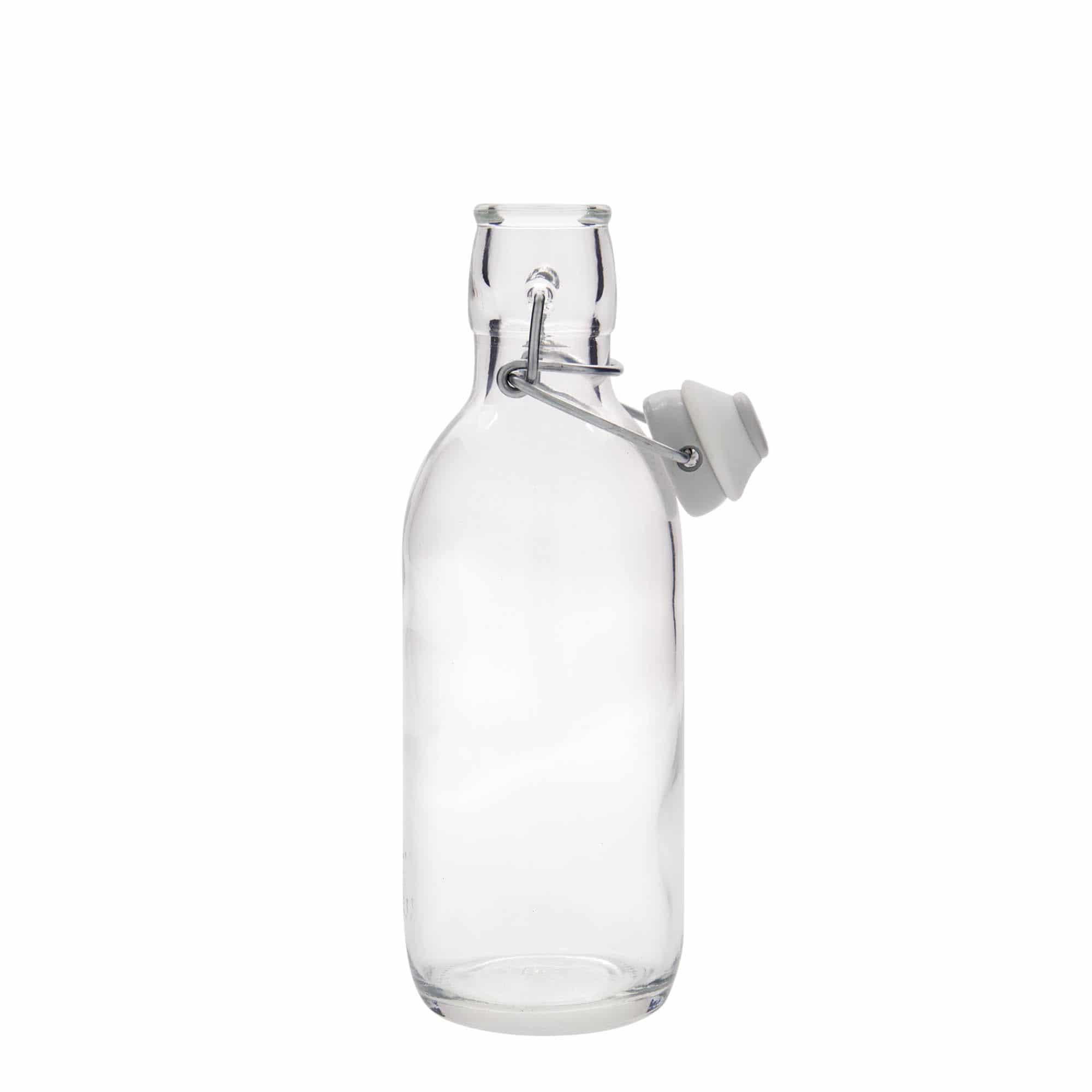 Botella de vidrio 'Emilia' de 500 ml, boca: tapón mecánico