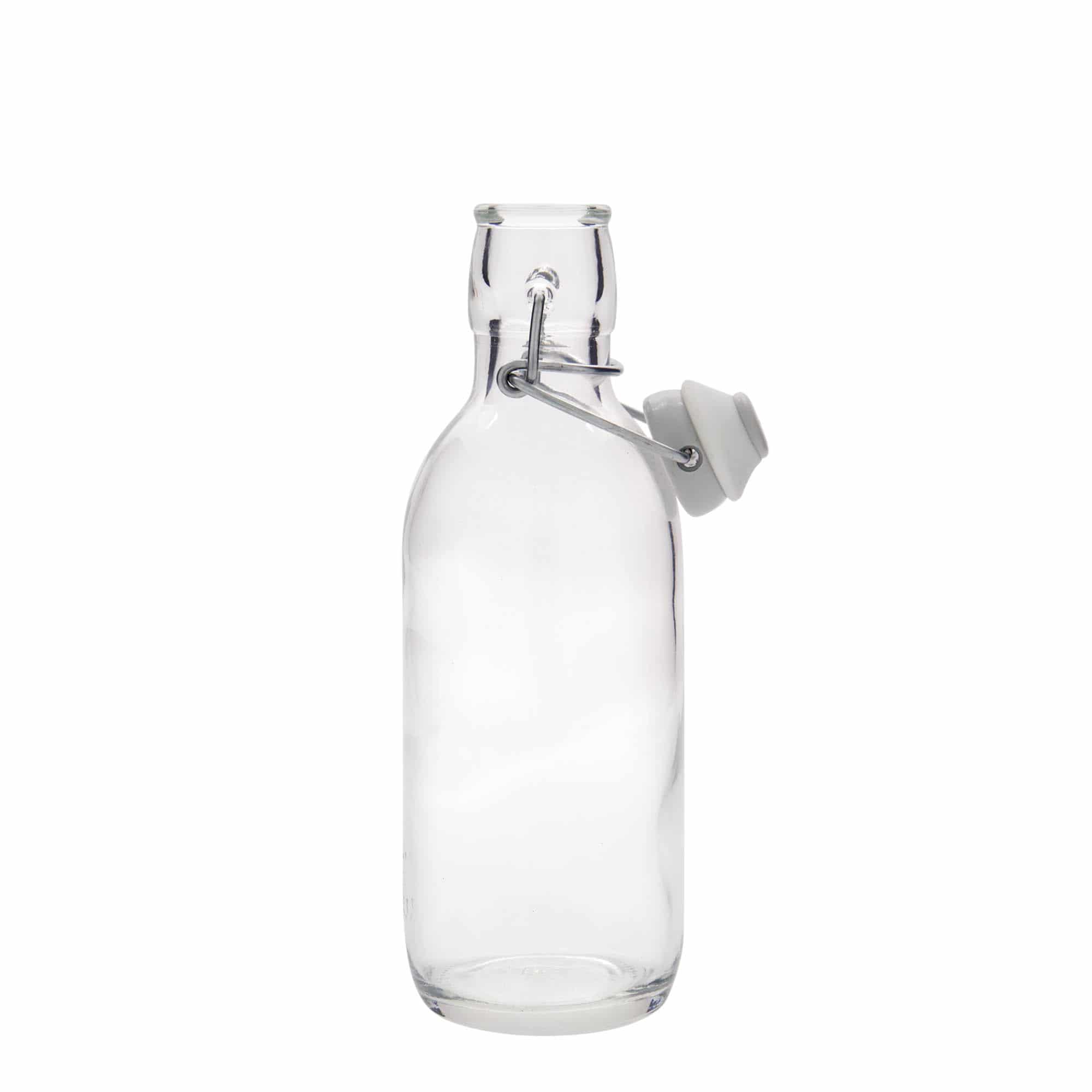 Botella de vidrio 'Emilia' de 500 ml, boca: tapón mecánico Botella de vidrio 'Emilia' de 500 ml, boca: tapón mecánico