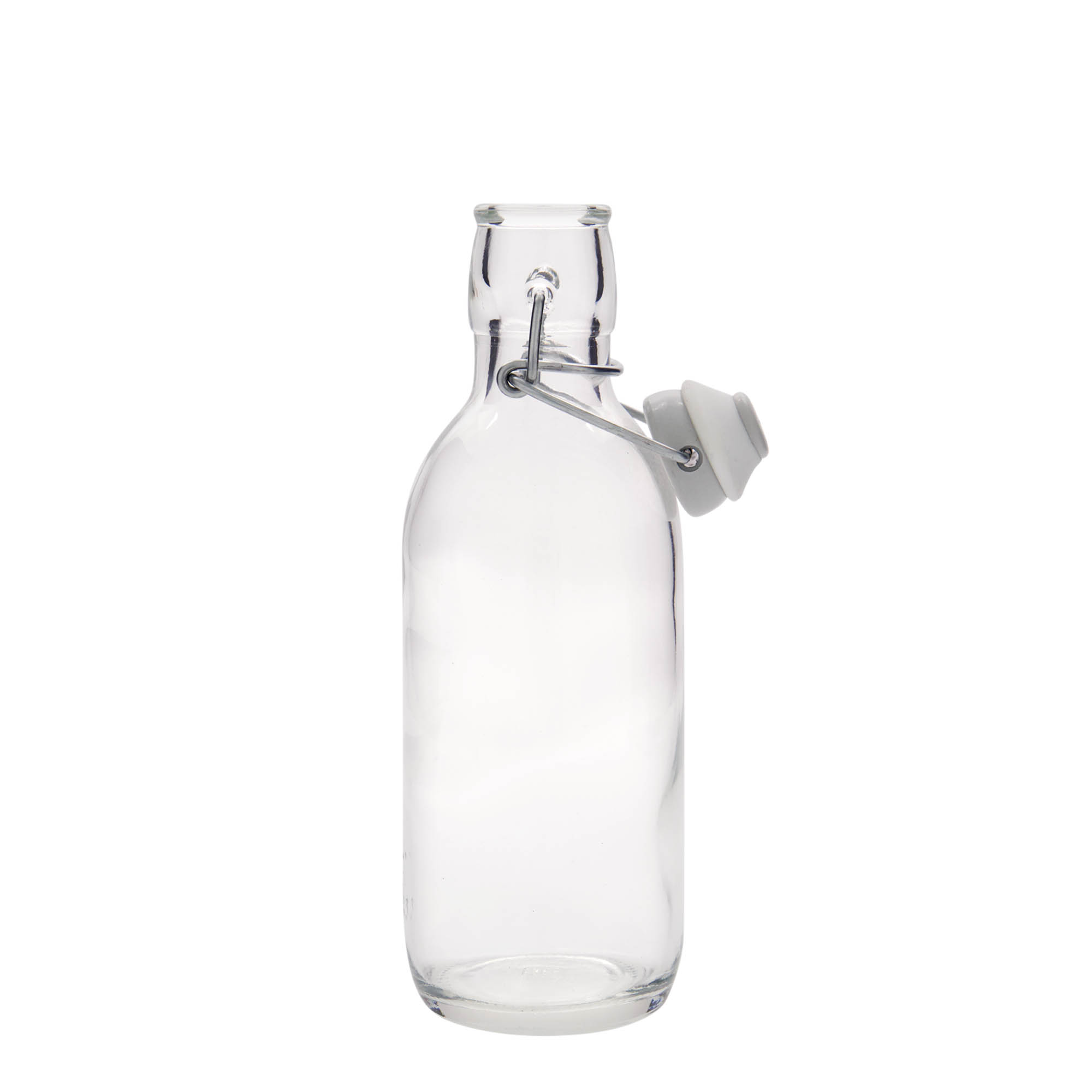 Botella de vidrio de 500 ml «Emilia», boca: cierre de palanca