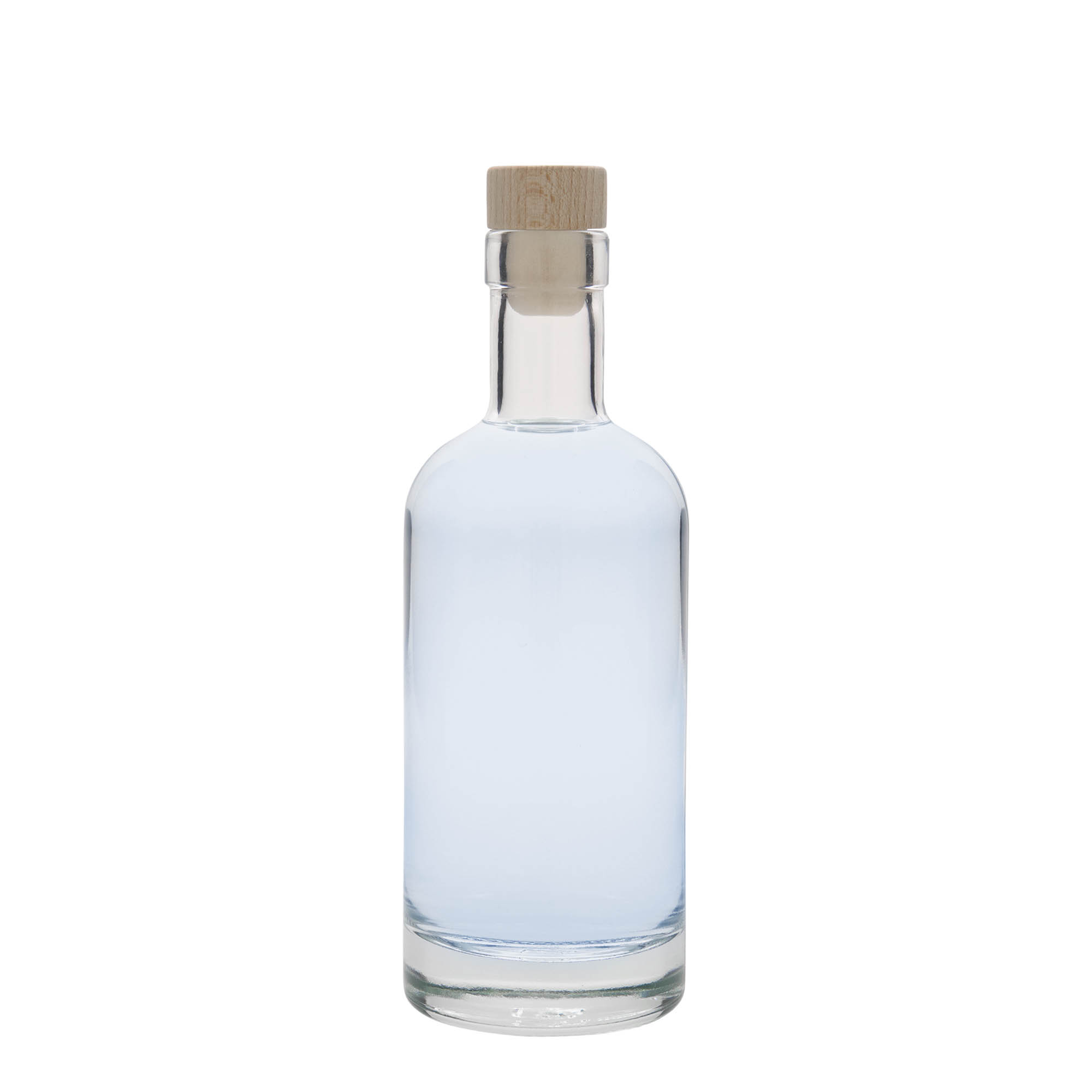Botella de vidrio de 350 ml 'Linea Uno', boca: corcho